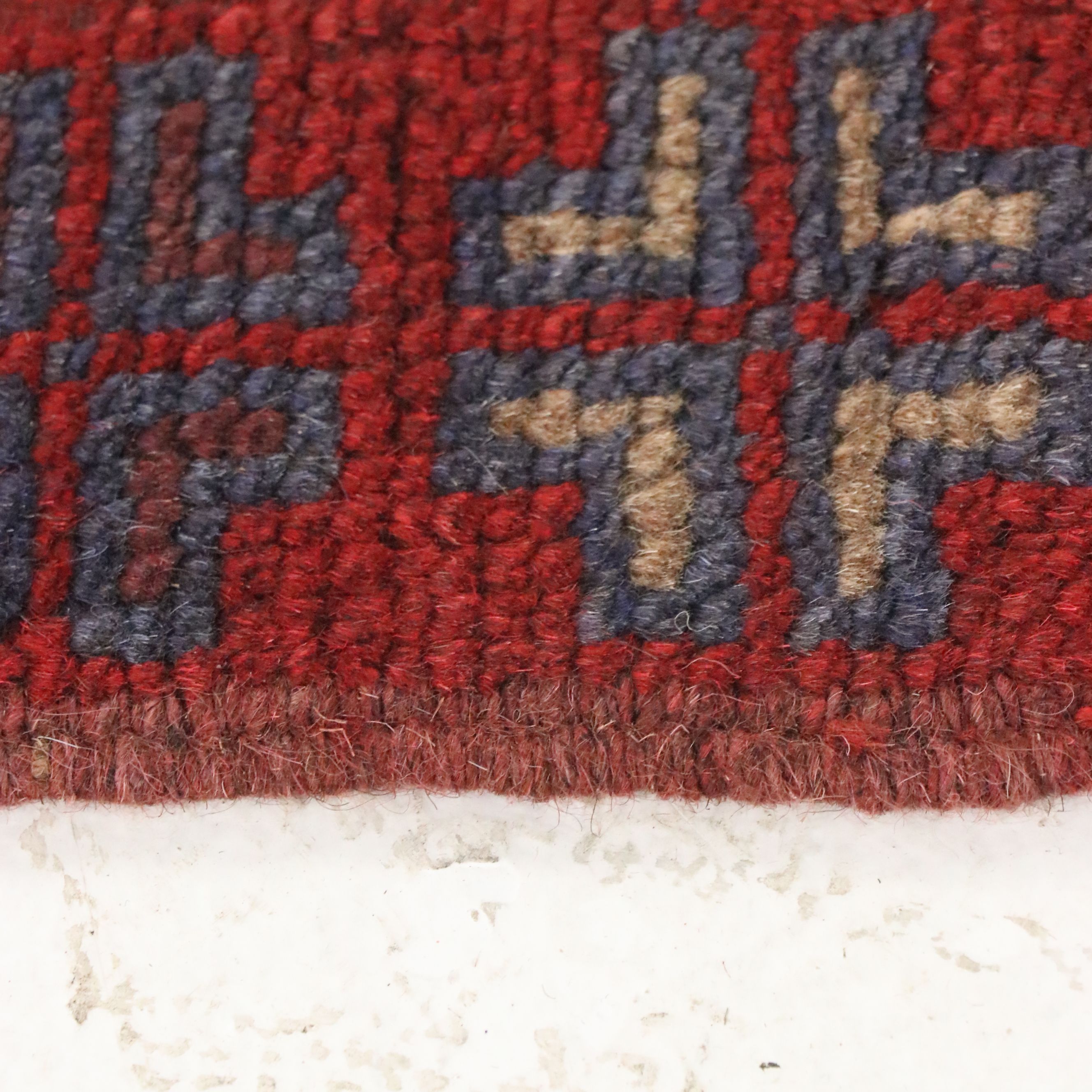 1'11 x 9' Handwoven Afghan Mashwani Carpet Runner