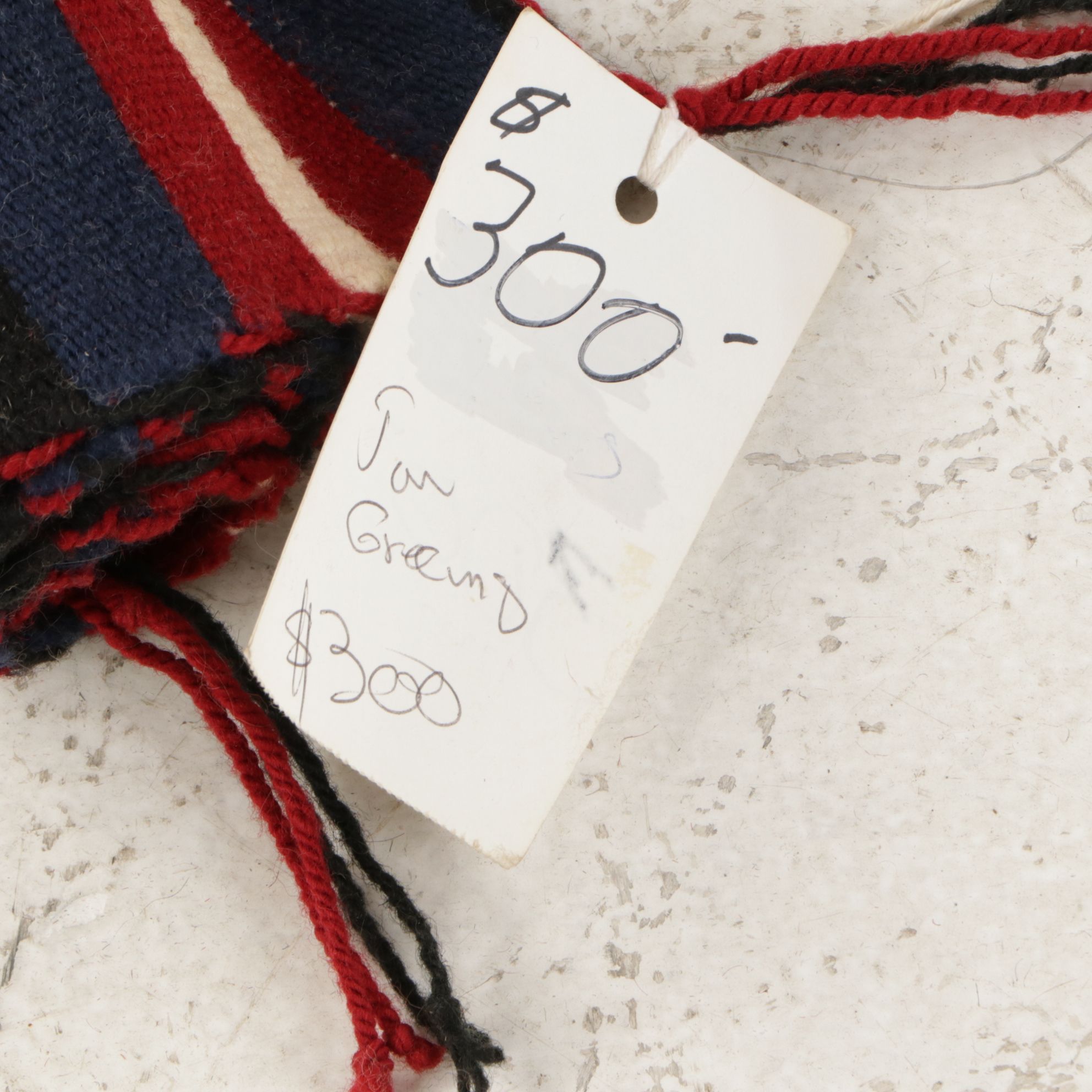 1'9 x 2'6 Handwoven Christina Arviso Navajo Accent Rug