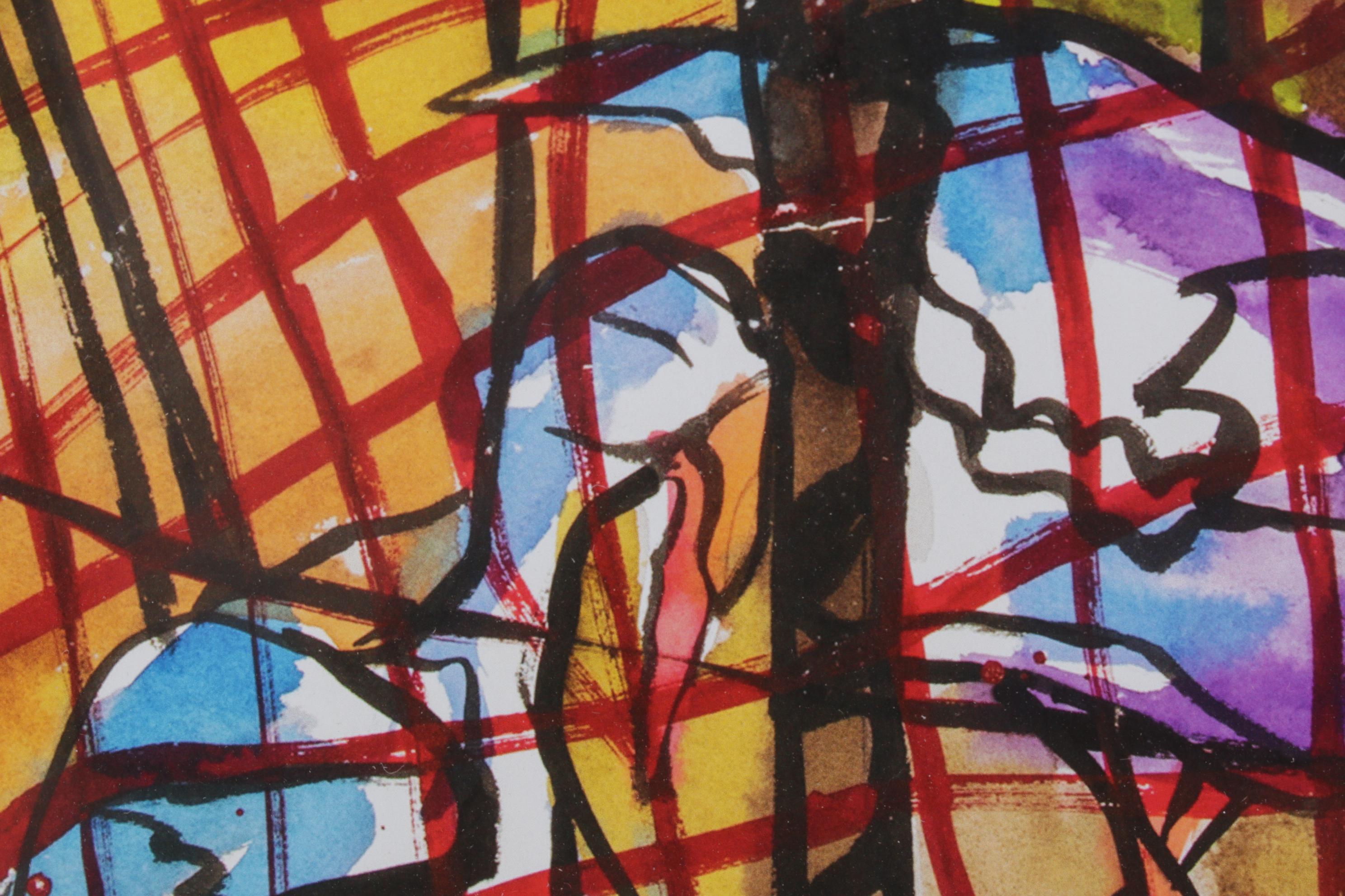 Giclée After Aminah Robinson's "Chicken Yard on Sapelo"