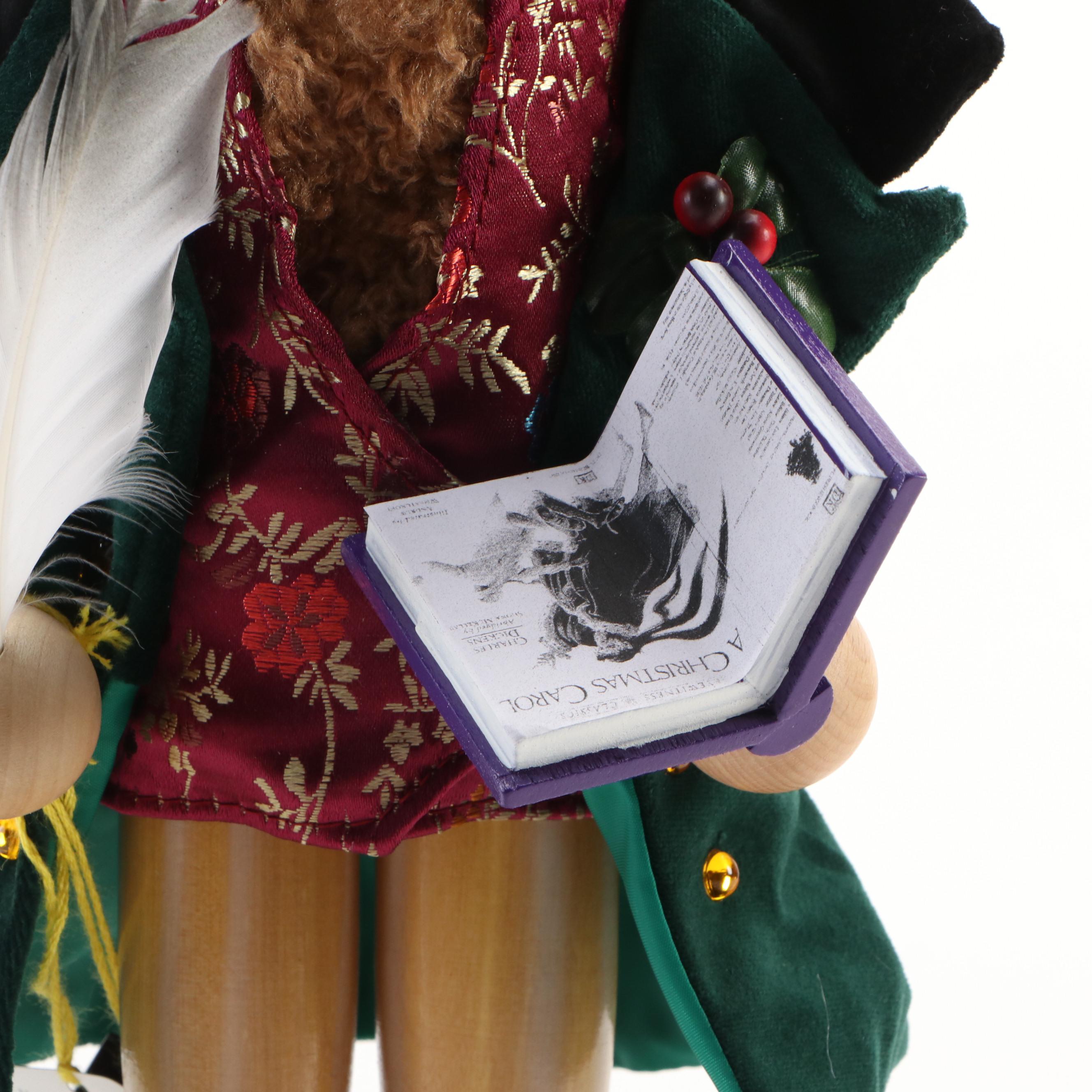 Artist Signed Steinbach "Charles Dickens" Limited Edition Wooden Nutcracker