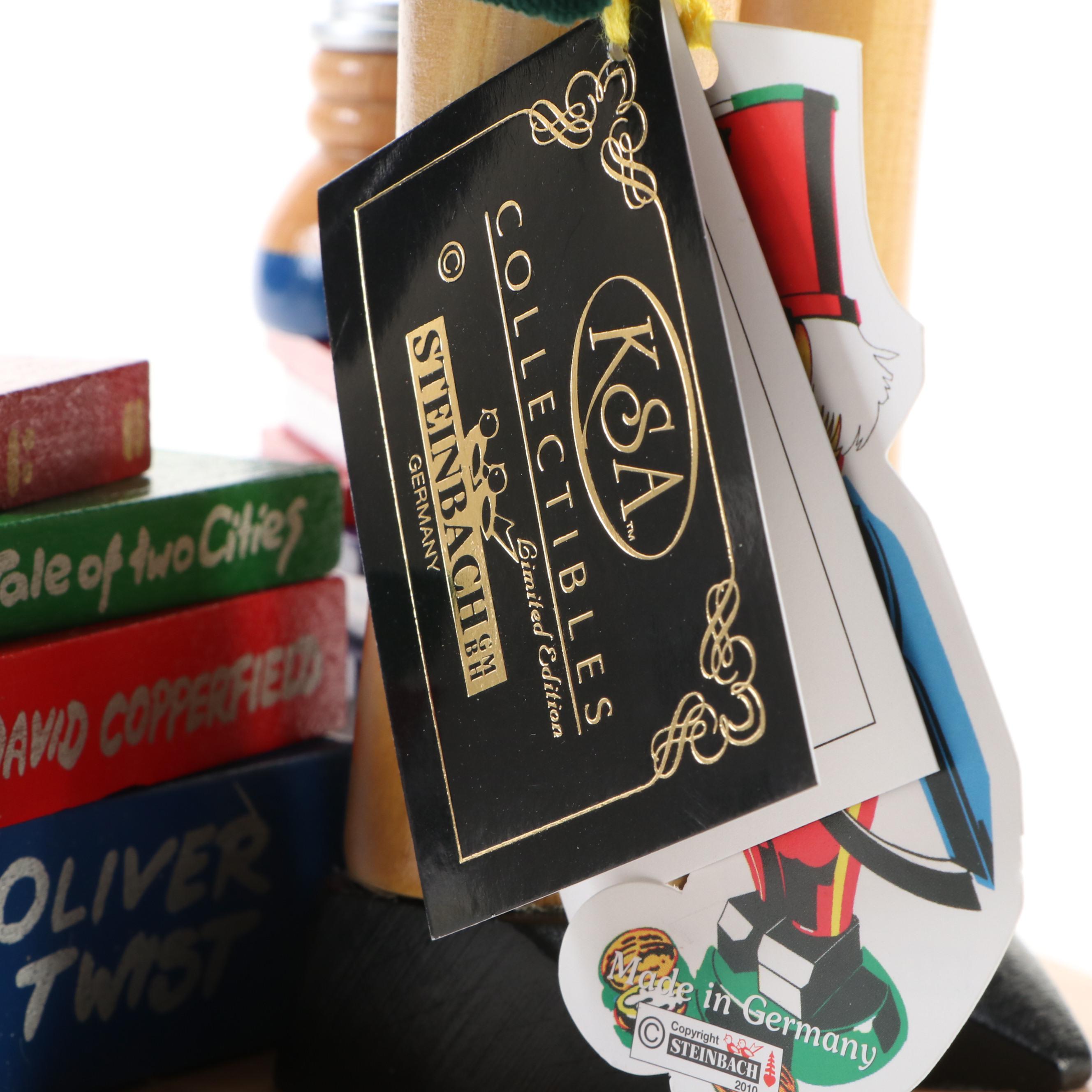 Artist Signed Steinbach "Charles Dickens" Limited Edition Wooden Nutcracker