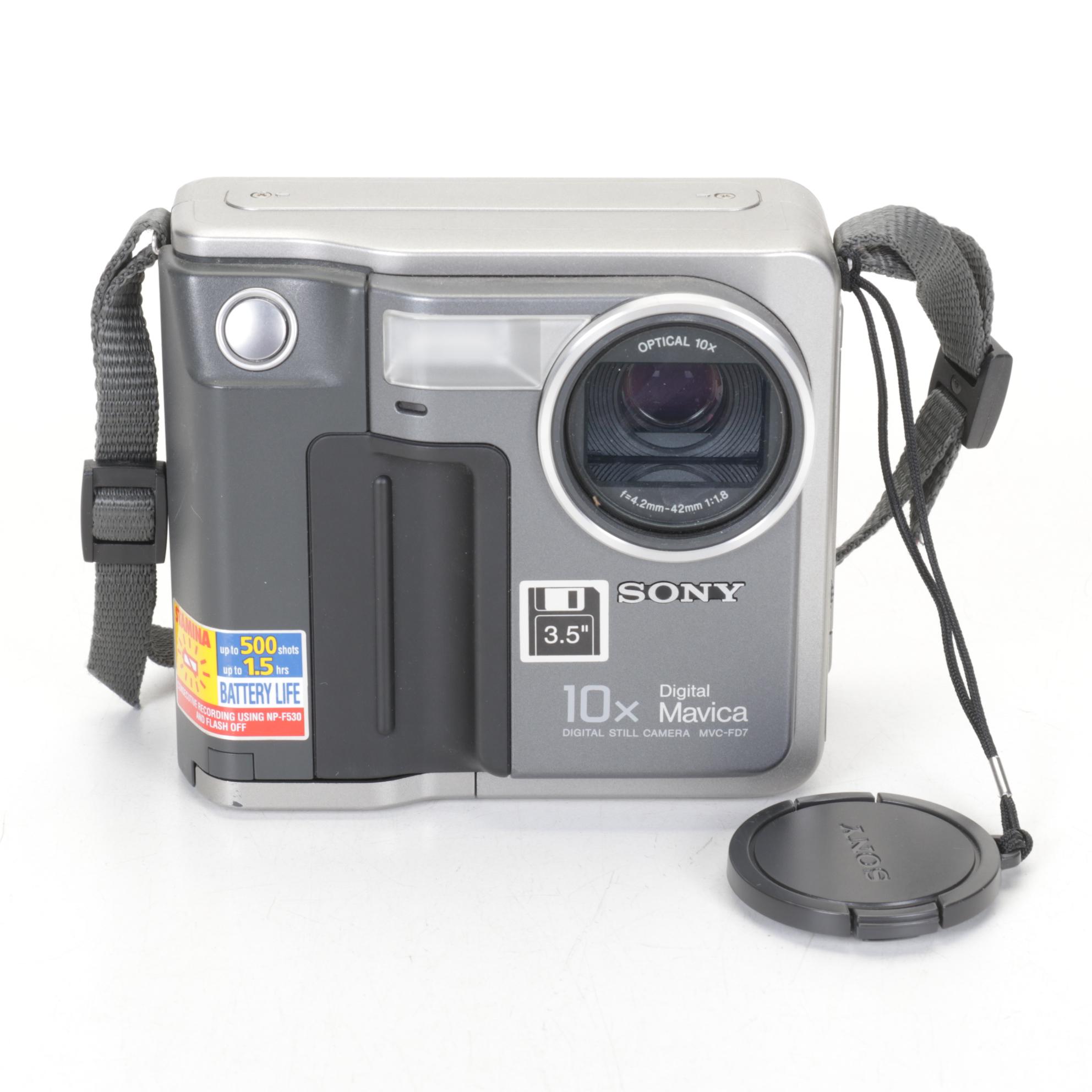 Olympus Stylus with Sony MVC-FD7 Camera, Cassette Player, Motorola Phones & More