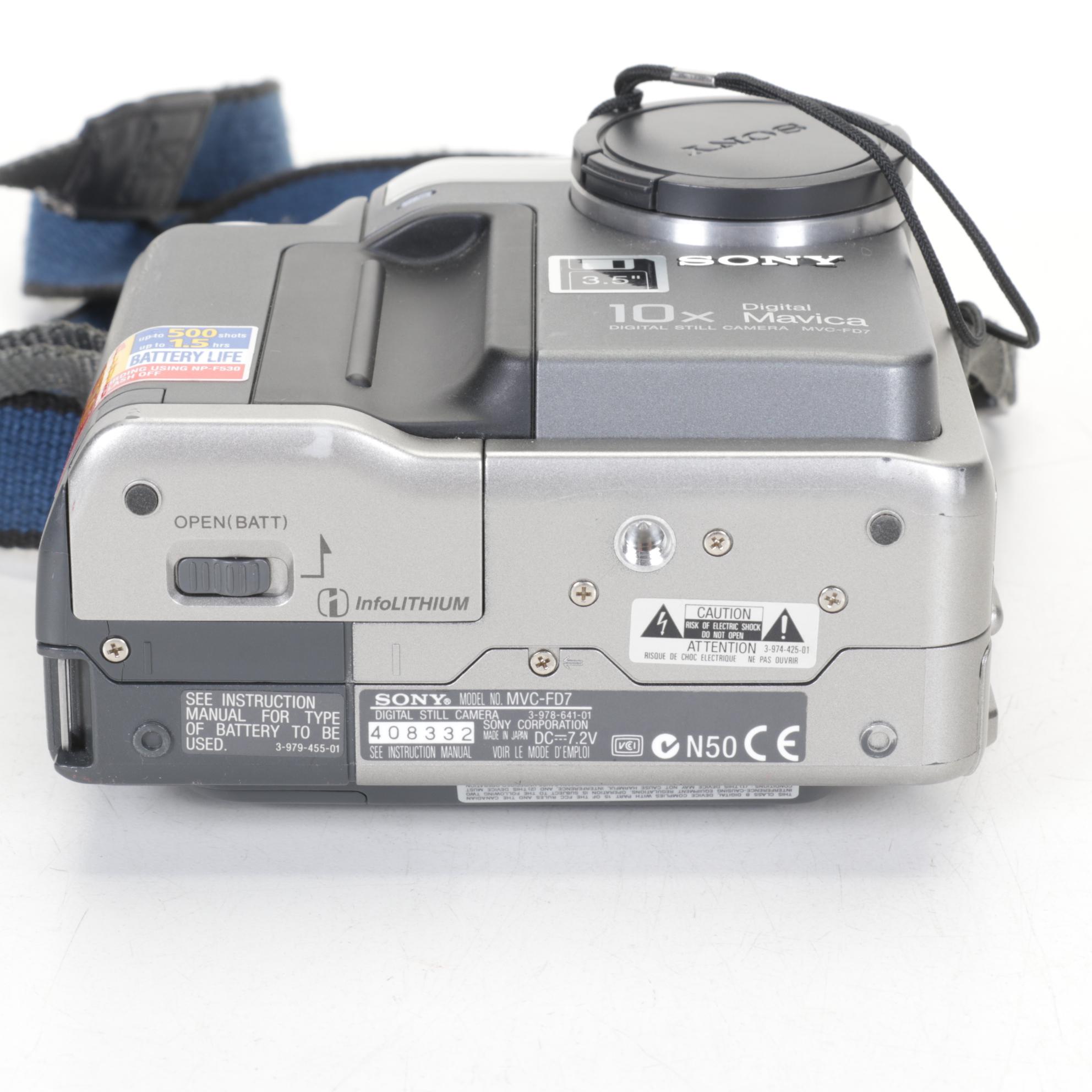 Olympus Stylus with Sony MVC-FD7 Camera, Cassette Player, Motorola Phones & More