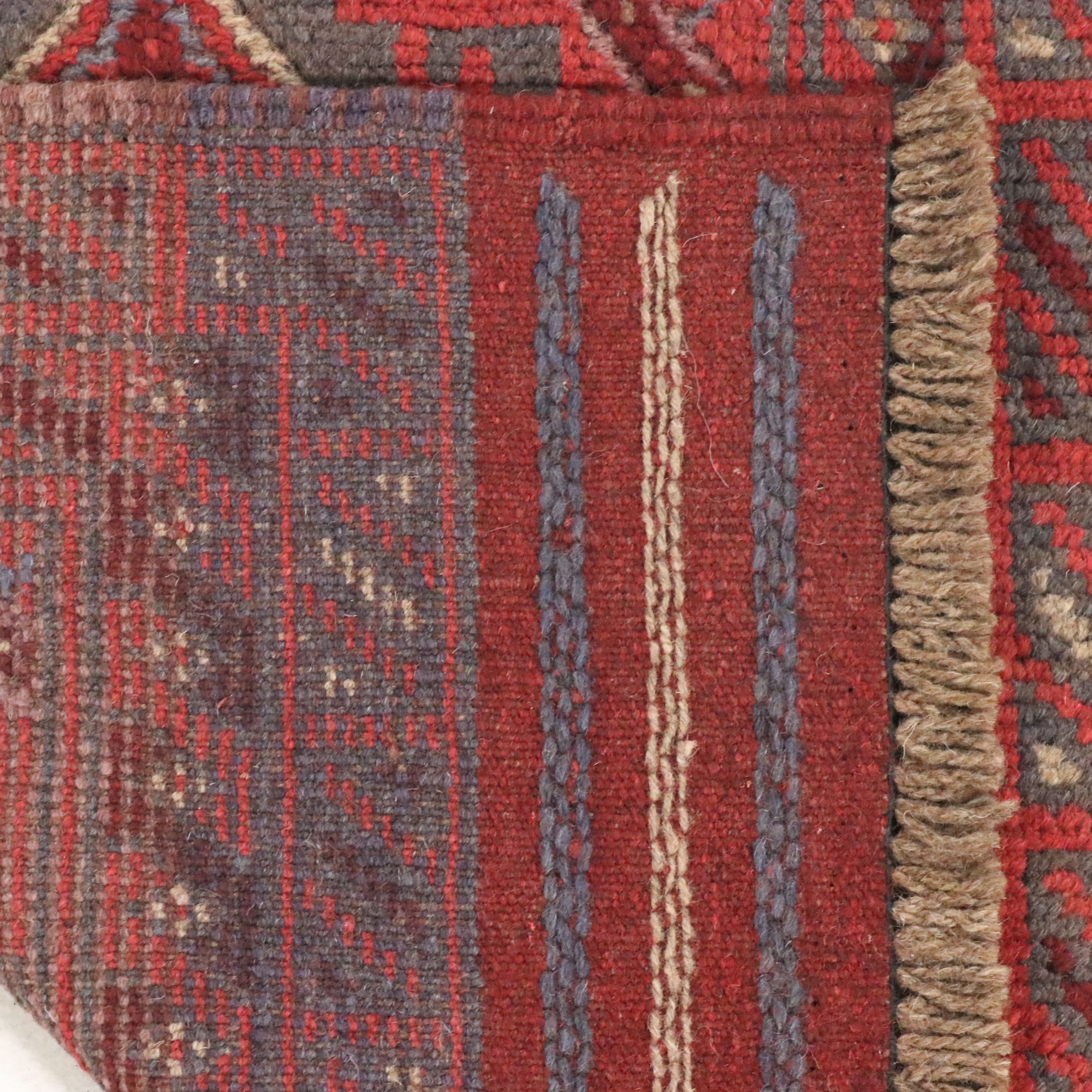 2'2 x 8'6 Handwoven Afghan Mashwani Carpet Runner