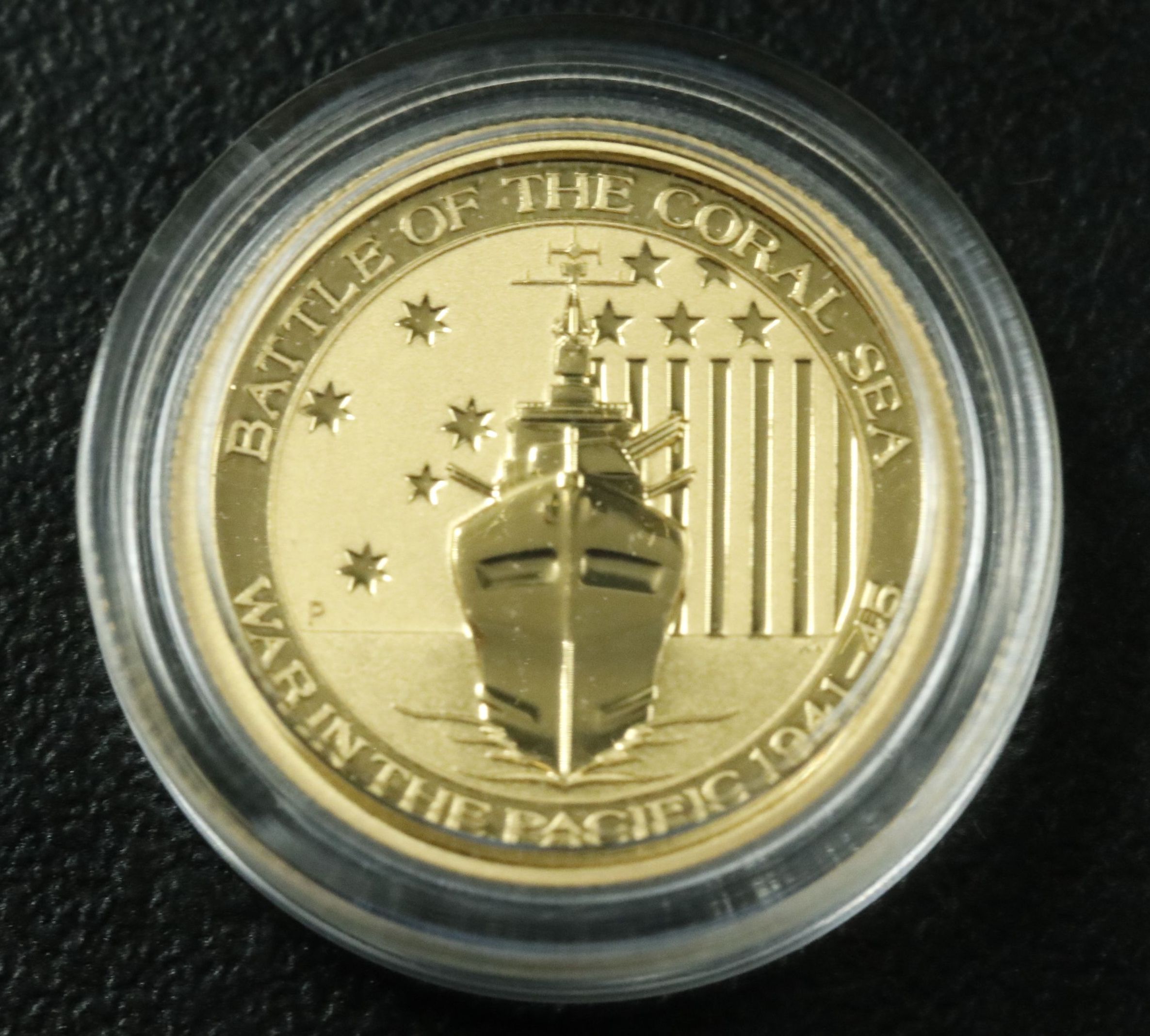 2015-P $15 Australia Battle of the Coral Sea 1/10th OZT Gold Coin