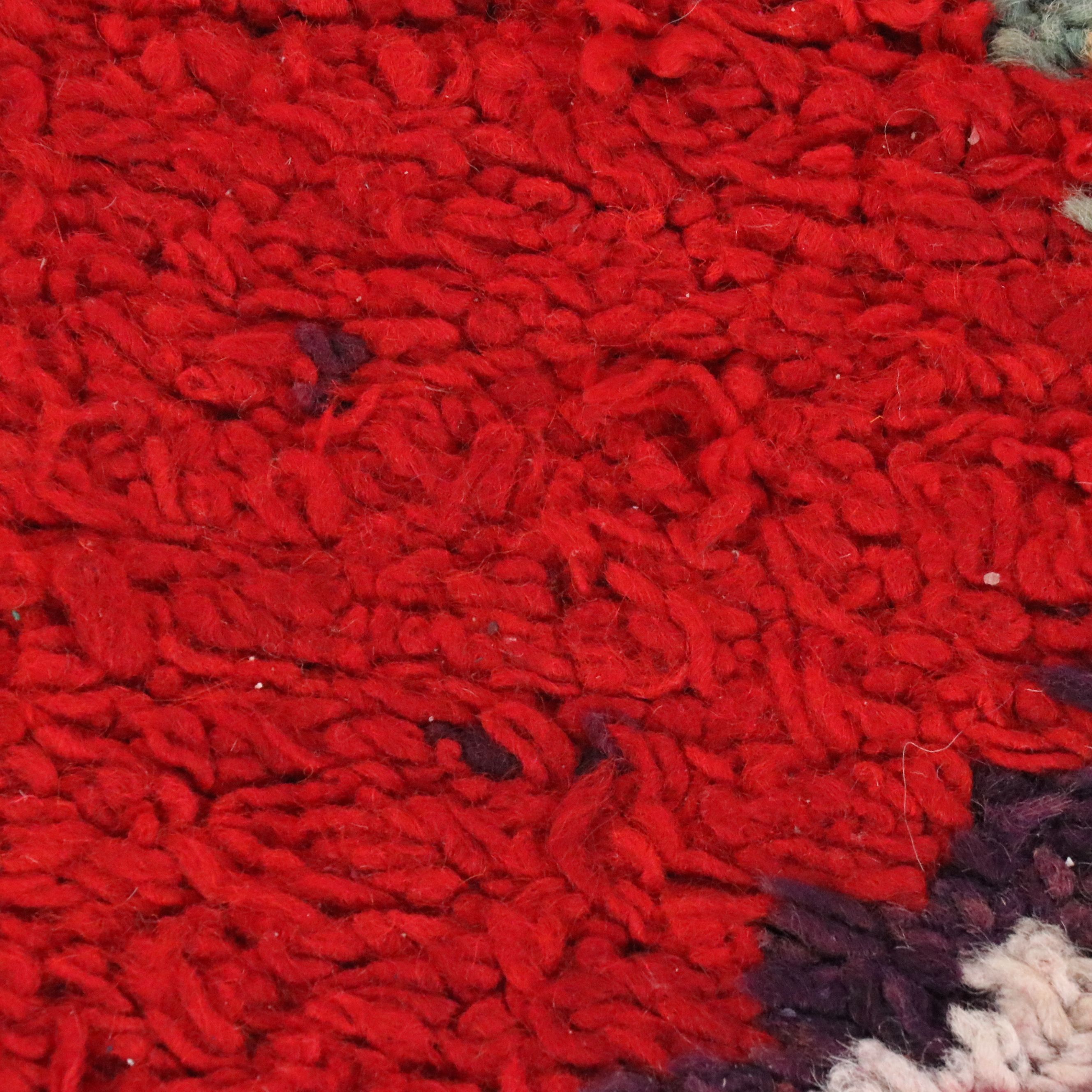 3'2 x 12'7 Hand-Knotted Moroccan Long Rug