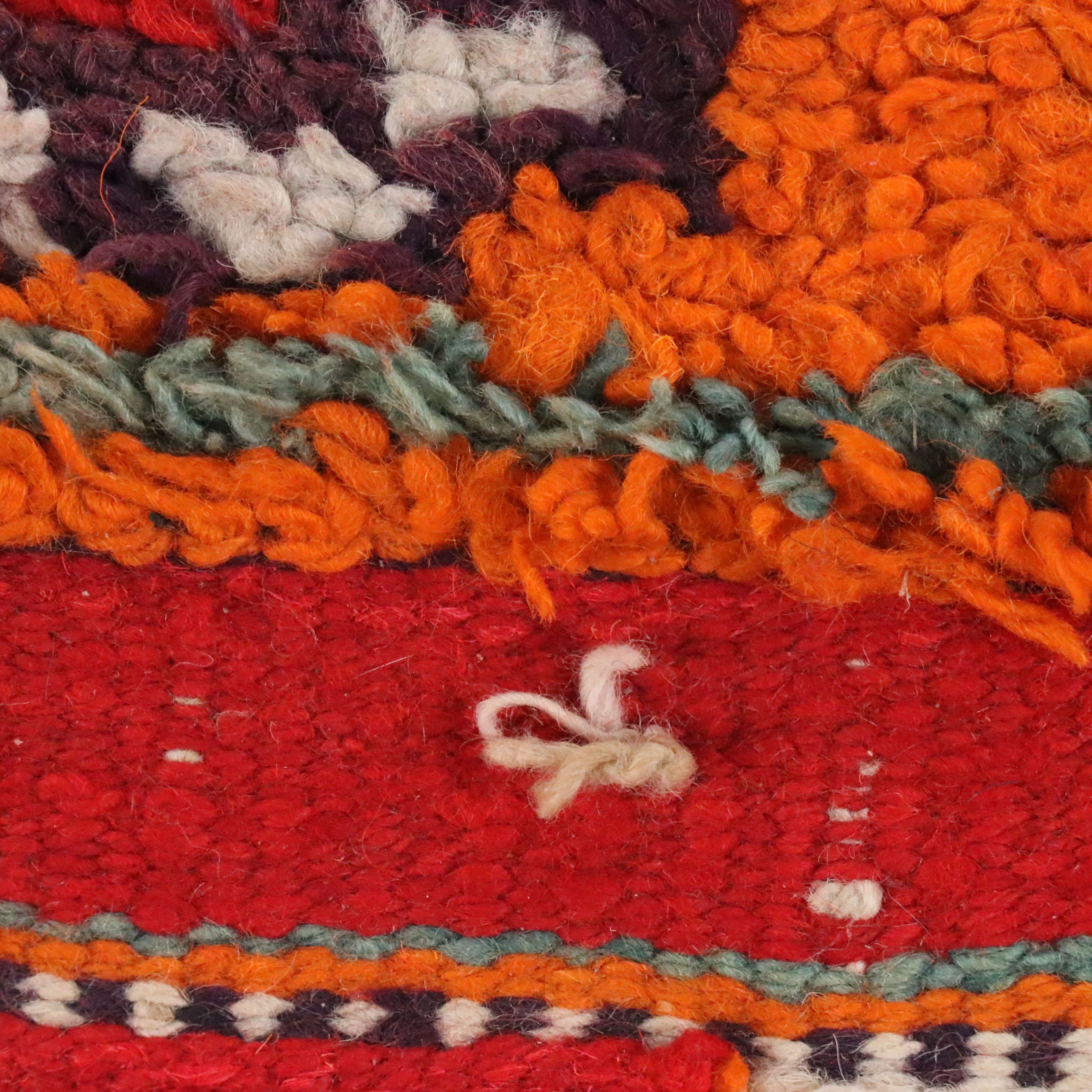 3'2 x 12'7 Hand-Knotted Moroccan Long Rug