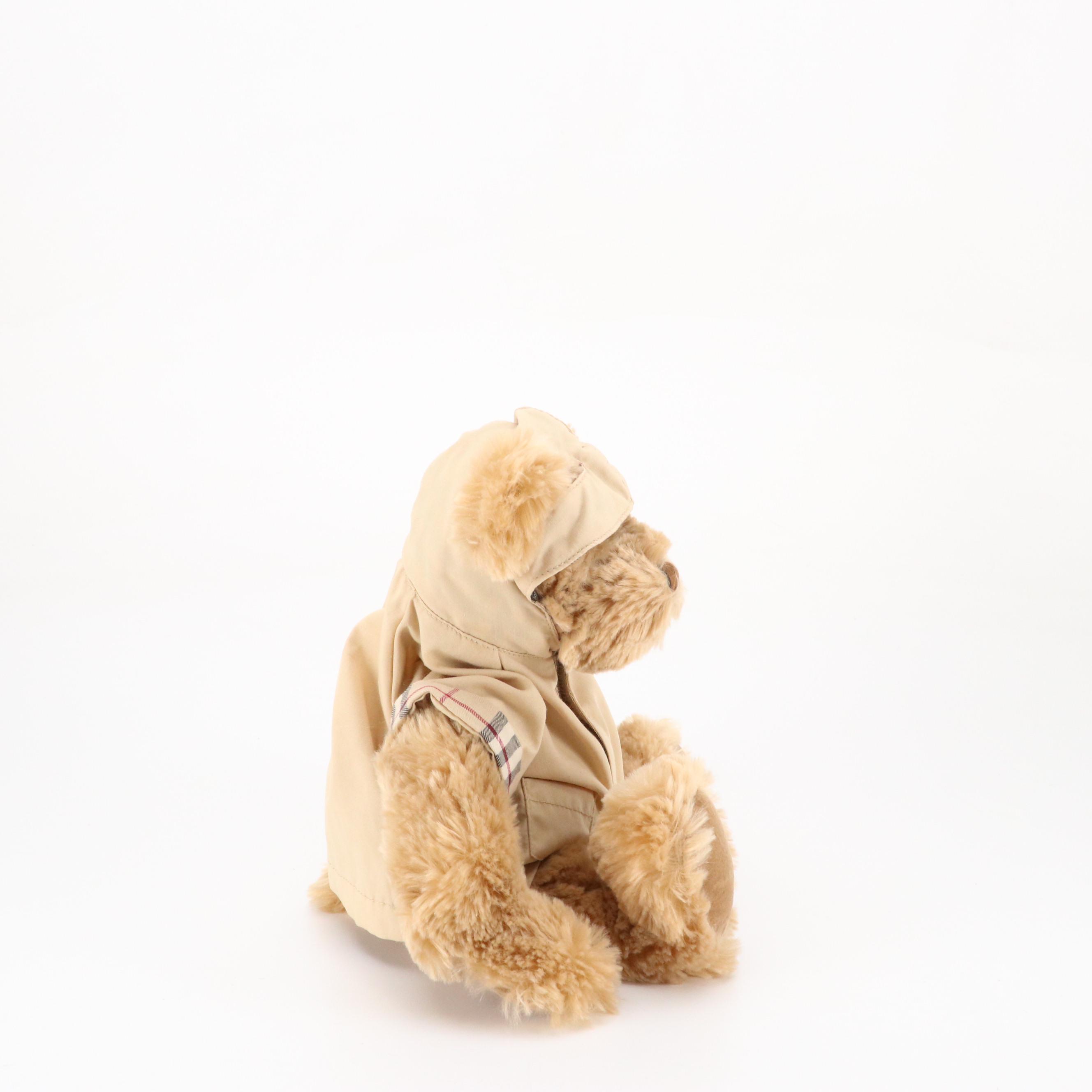 Burberry Small Teddy Bear and Burberry Fragrances Promotional Teddy Bear