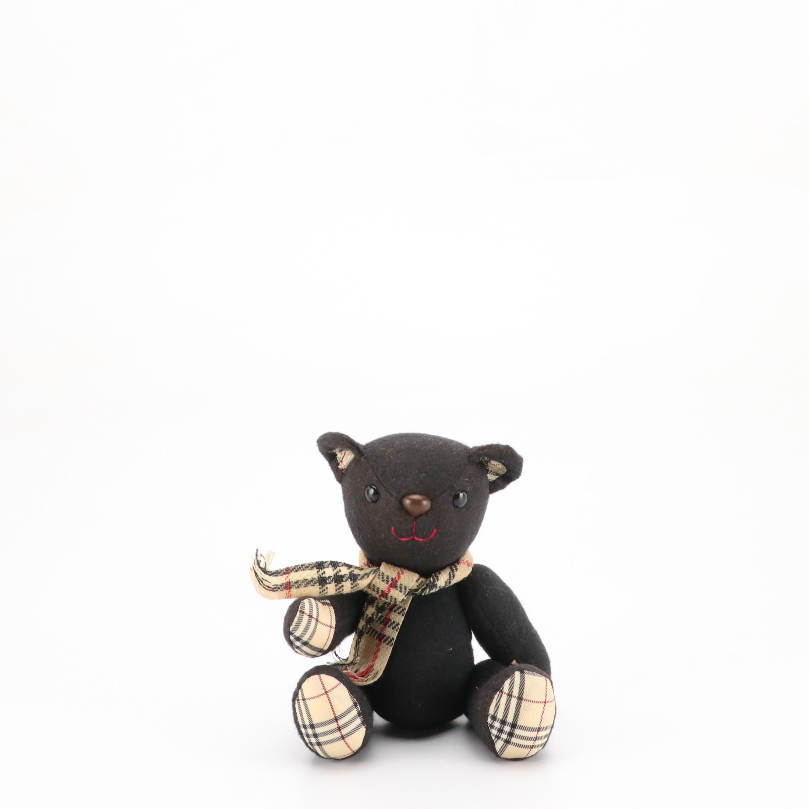 Burberry Small Teddy Bear and Burberry Fragrances Promotional Teddy Bear