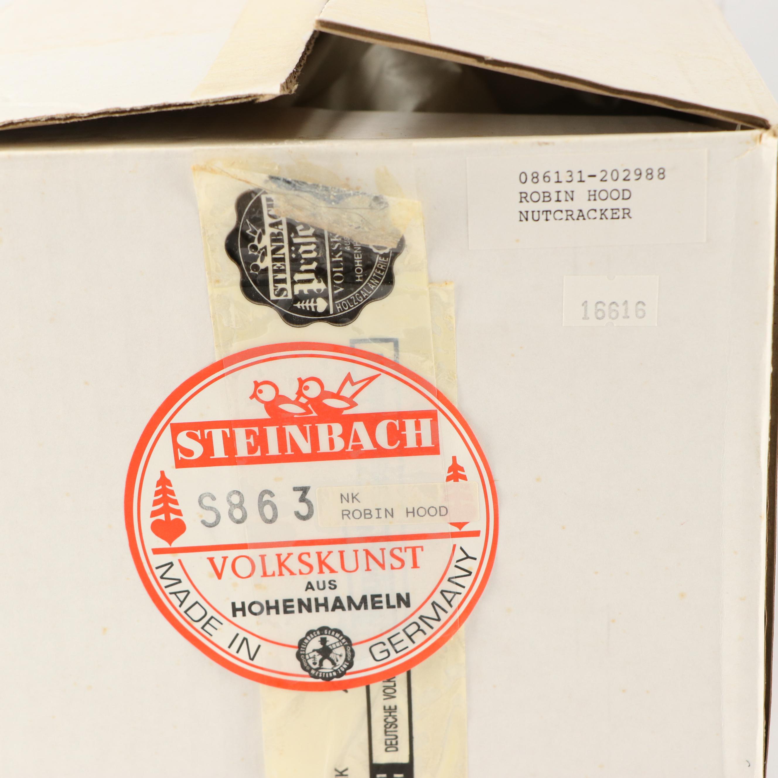 Steinbach Limited Edition "Robin Hood" Handcrafted Wooden Nutcracker