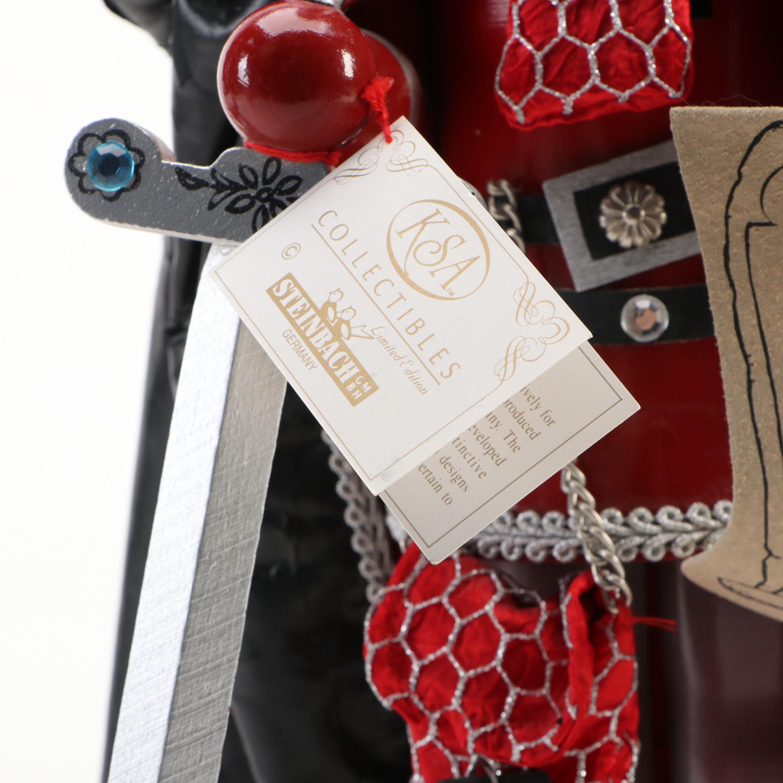 Steinbach "Sheriff of Nottingham" Limited Edition Wooden Nutcracker, 1996