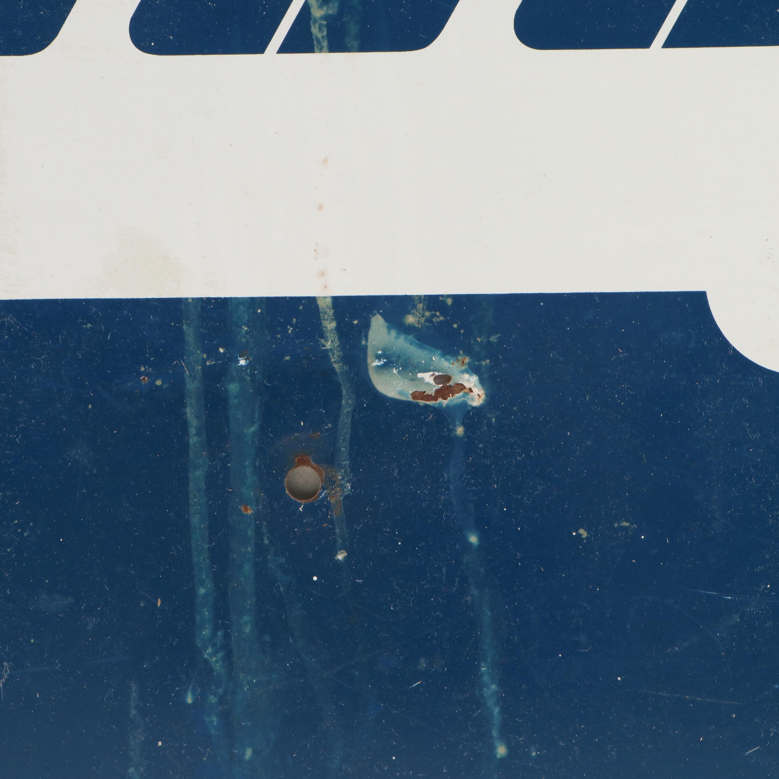 Laguna Beach Transit Metal Road Sign, Late 20th Century