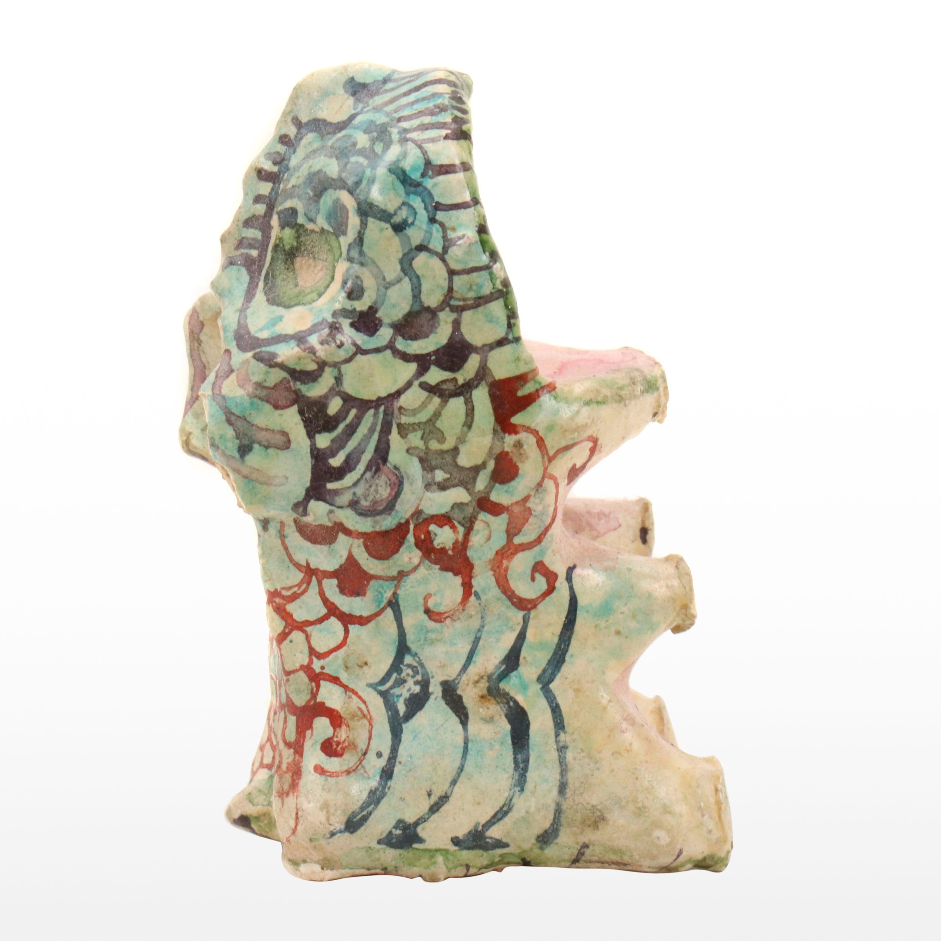 Nikolay "Kuk" Manuylov Surrealist Creature Hand-Painted Clay Sculpture