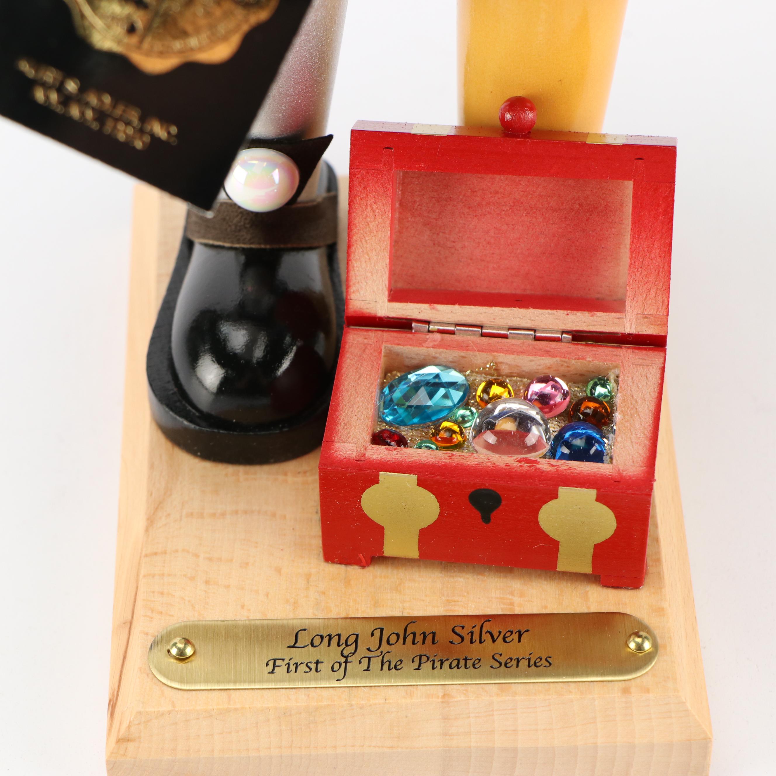 Steinbach Limited Edition "Long John Silver" Handcrafted Wooden Nutcracker