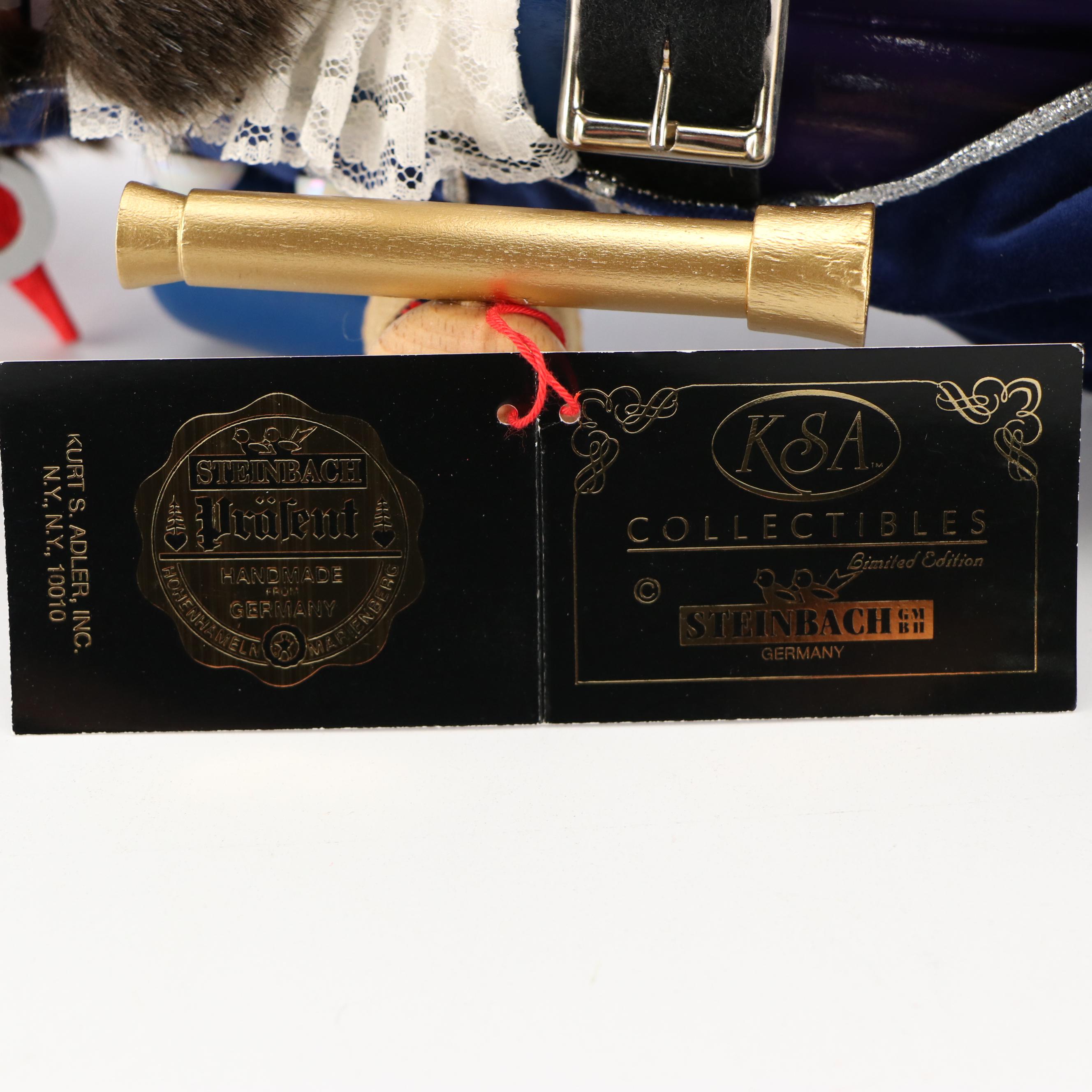 Steinbach Limited Edition "Long John Silver" Handcrafted Wooden Nutcracker