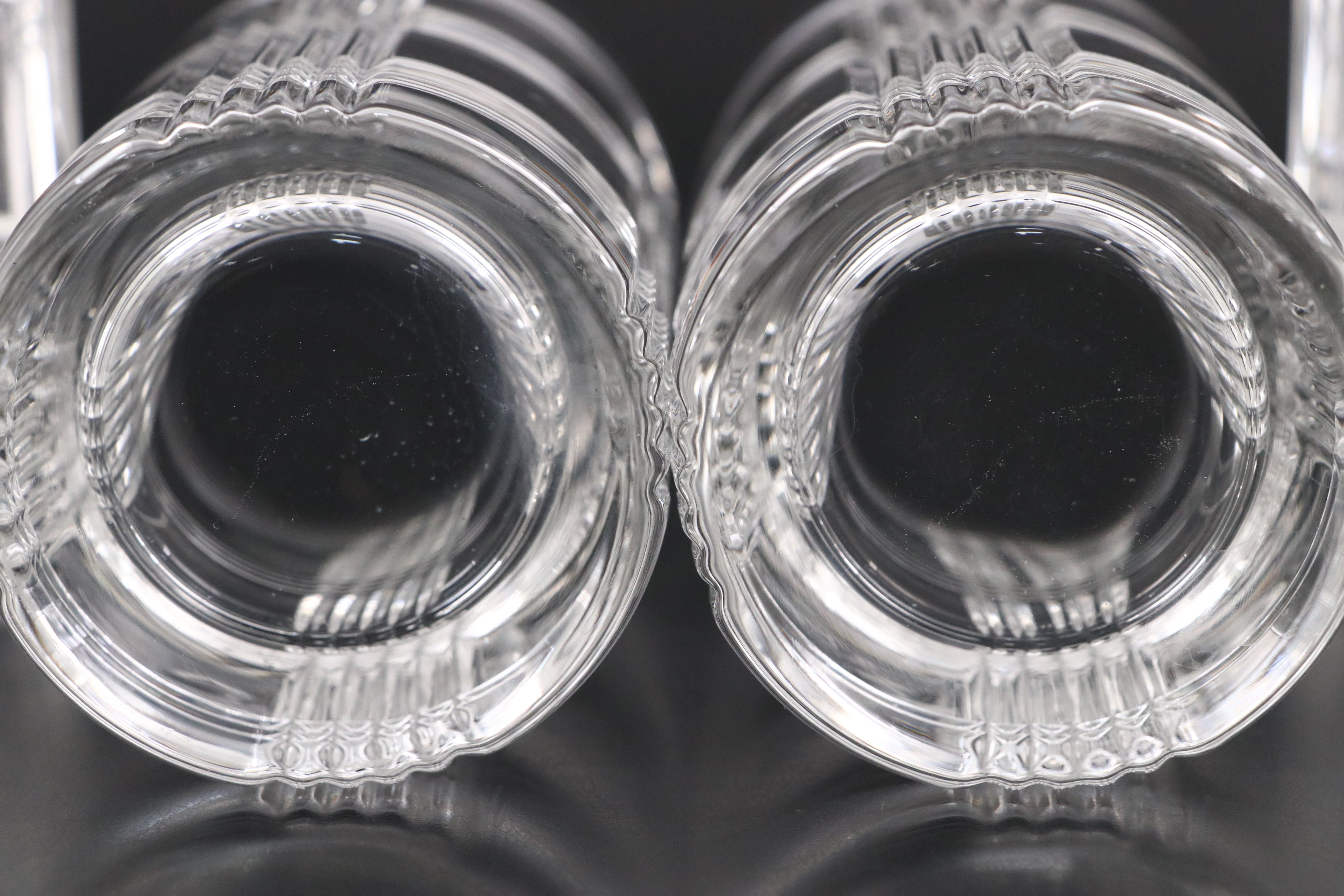 Ralph Lauren "Glen Plaid" Crystal Highball Glasses