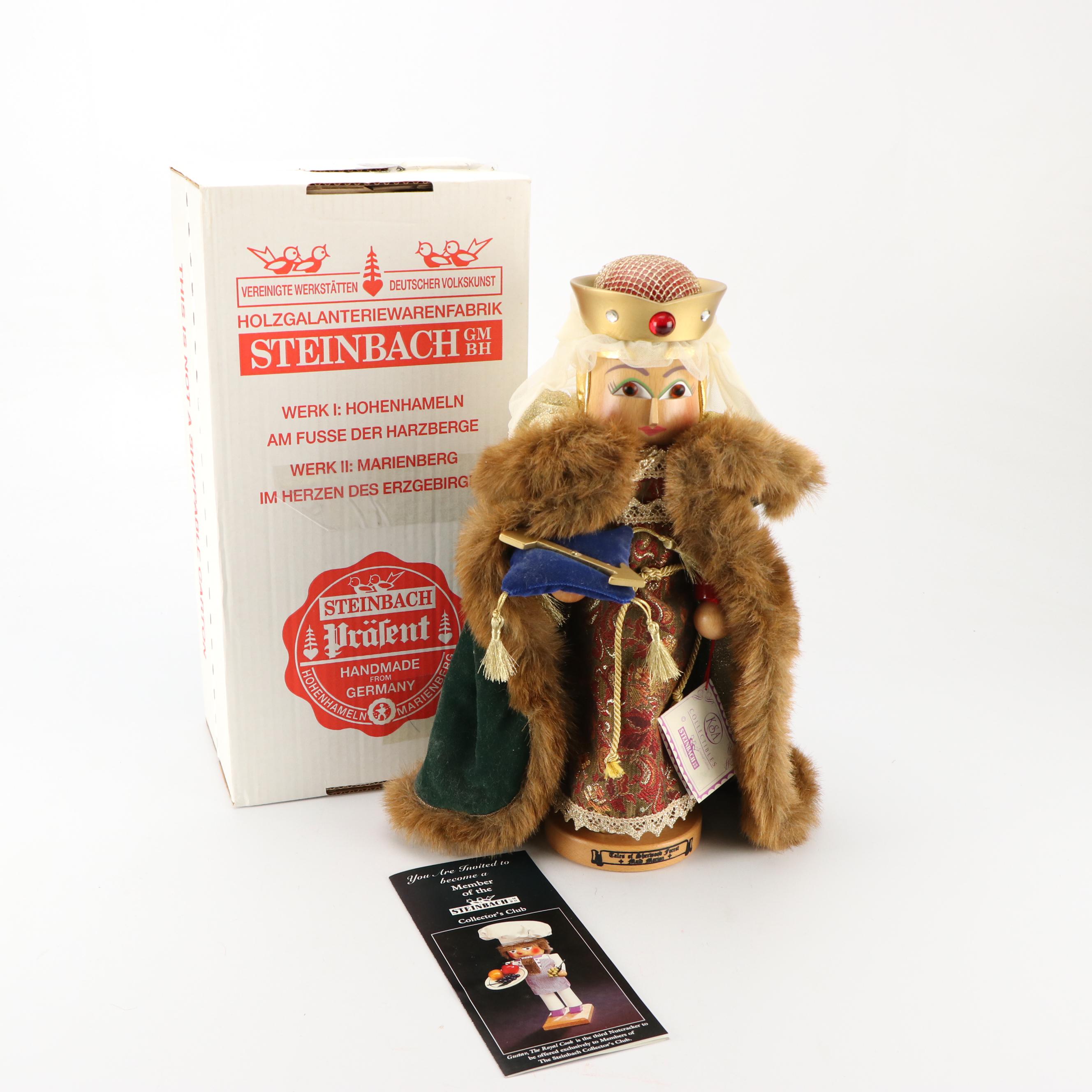 Steinbach Limited Edition "Maid Marion" Handcrafted Wooden Nutcracker