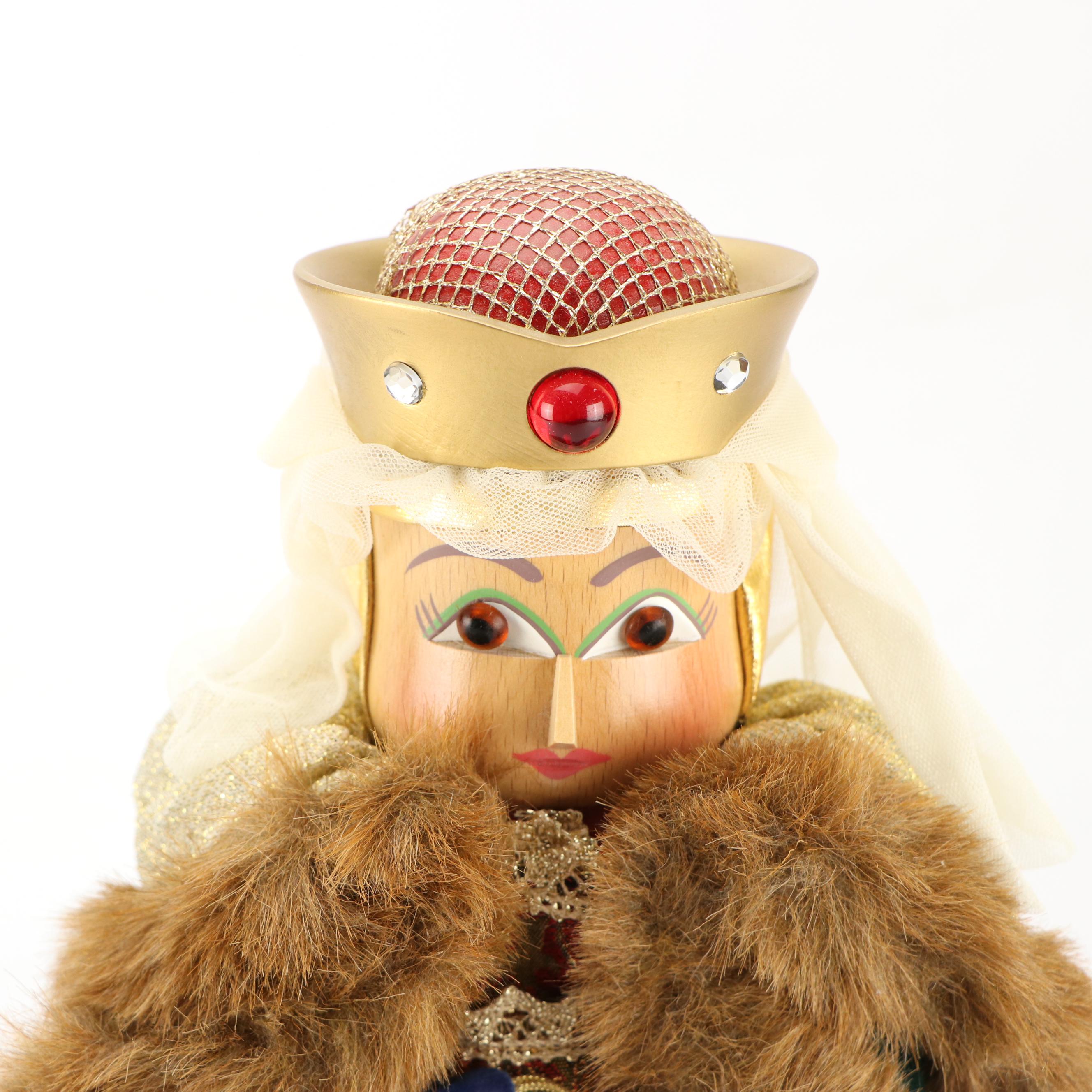 Steinbach Limited Edition "Maid Marion" Handcrafted Wooden Nutcracker