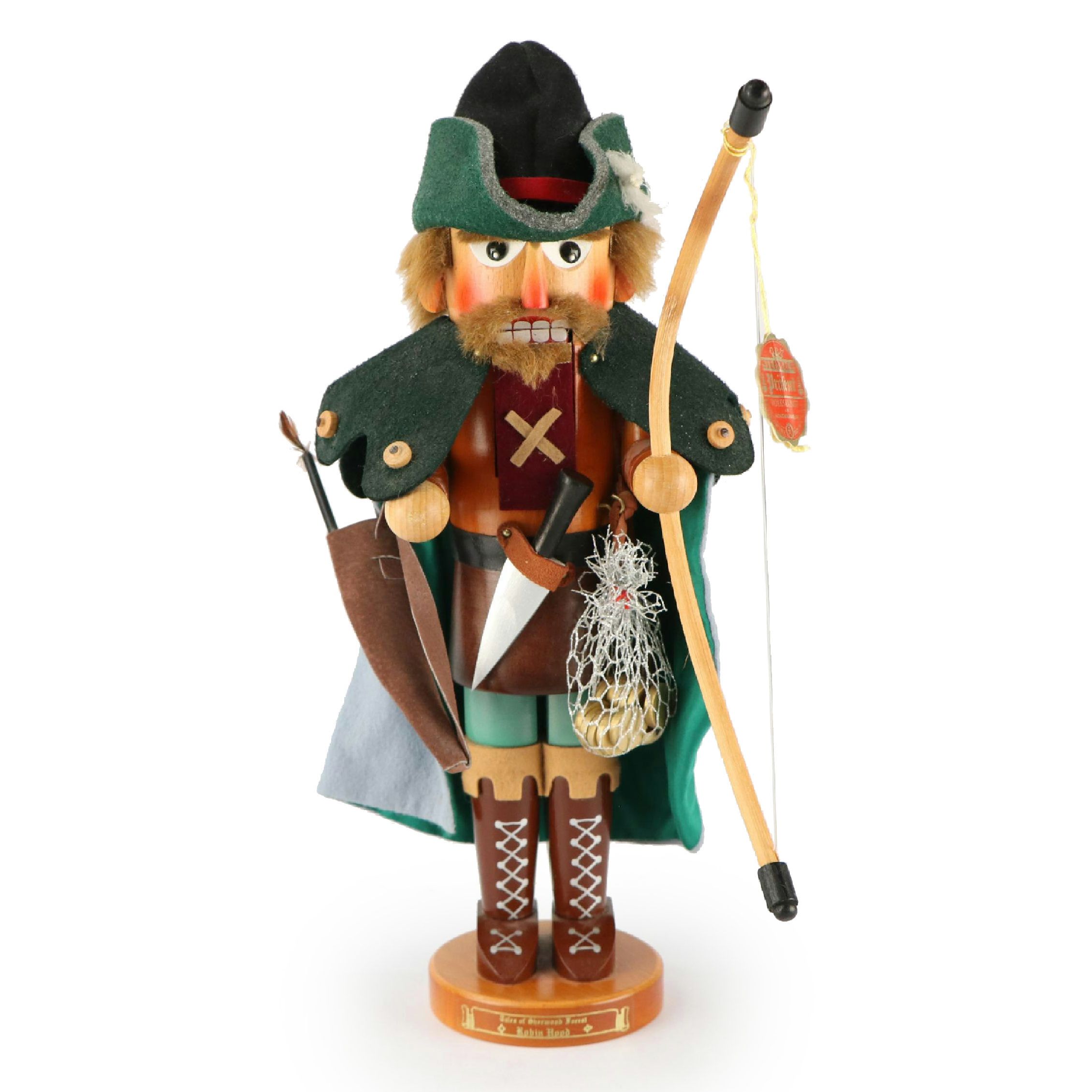 Steinbach Limited Edition "Robin Hood" Handcrafted Wooden Nutcracker