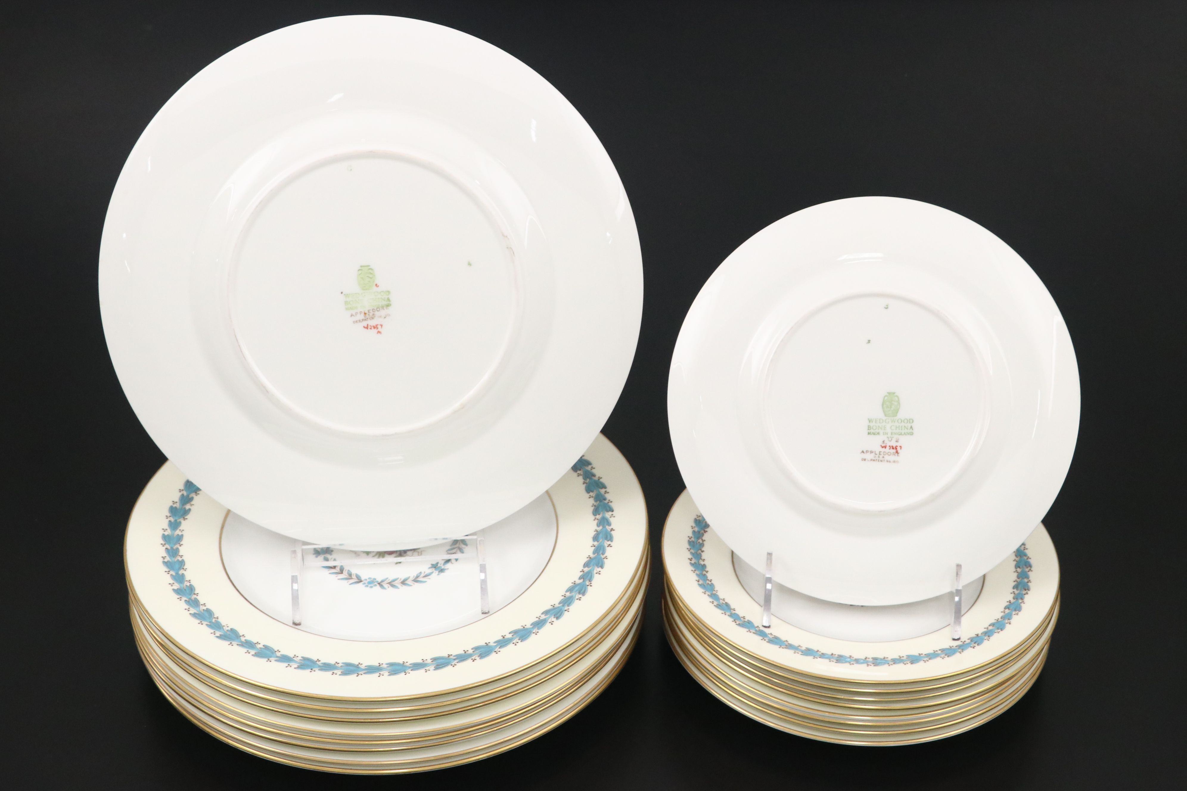 Wedgwood English Bone China "Appledore" Dinnerware, 1957-1992