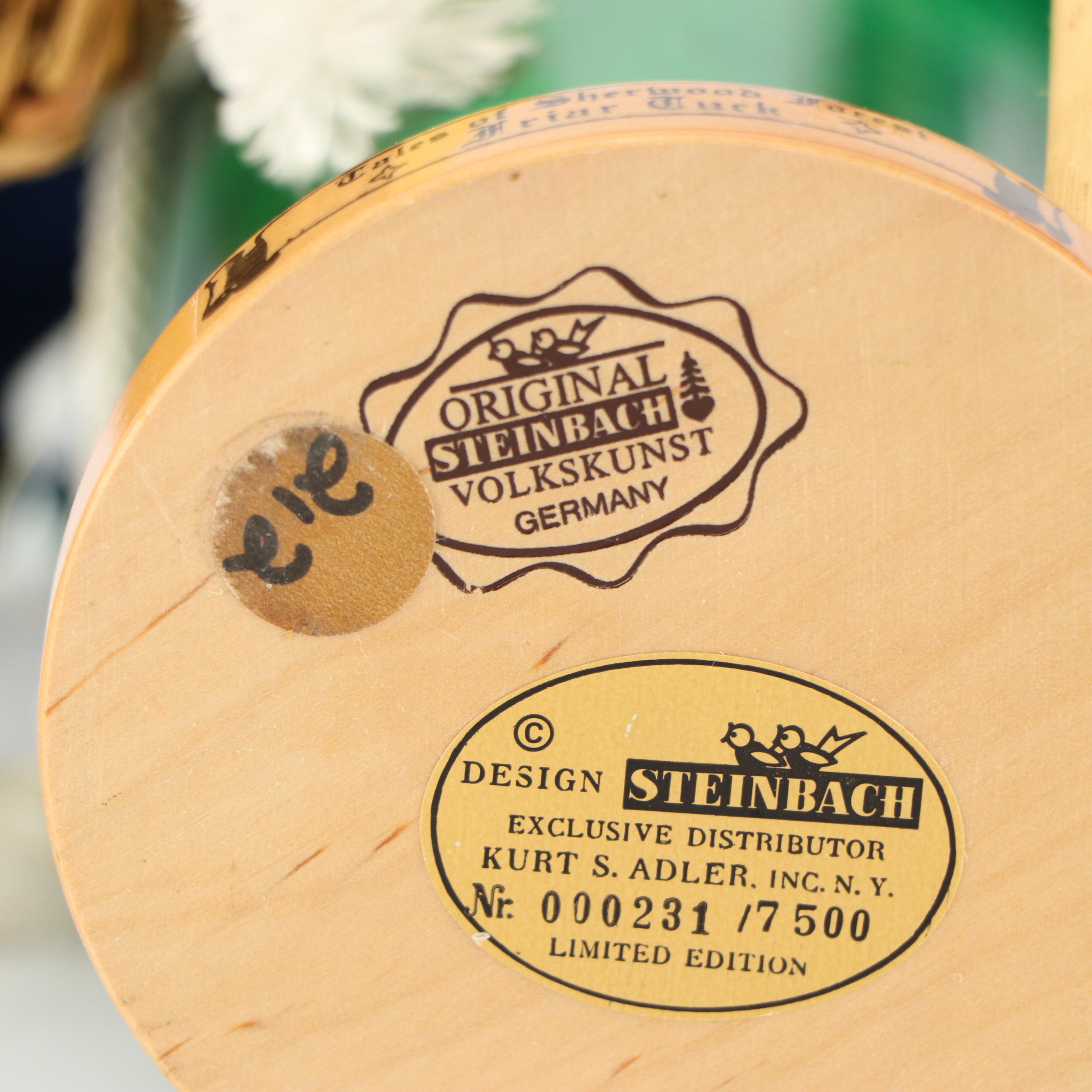 Steinbach Limited Edition "Friar Tuck" Handcrafted Wooden Nutcracker