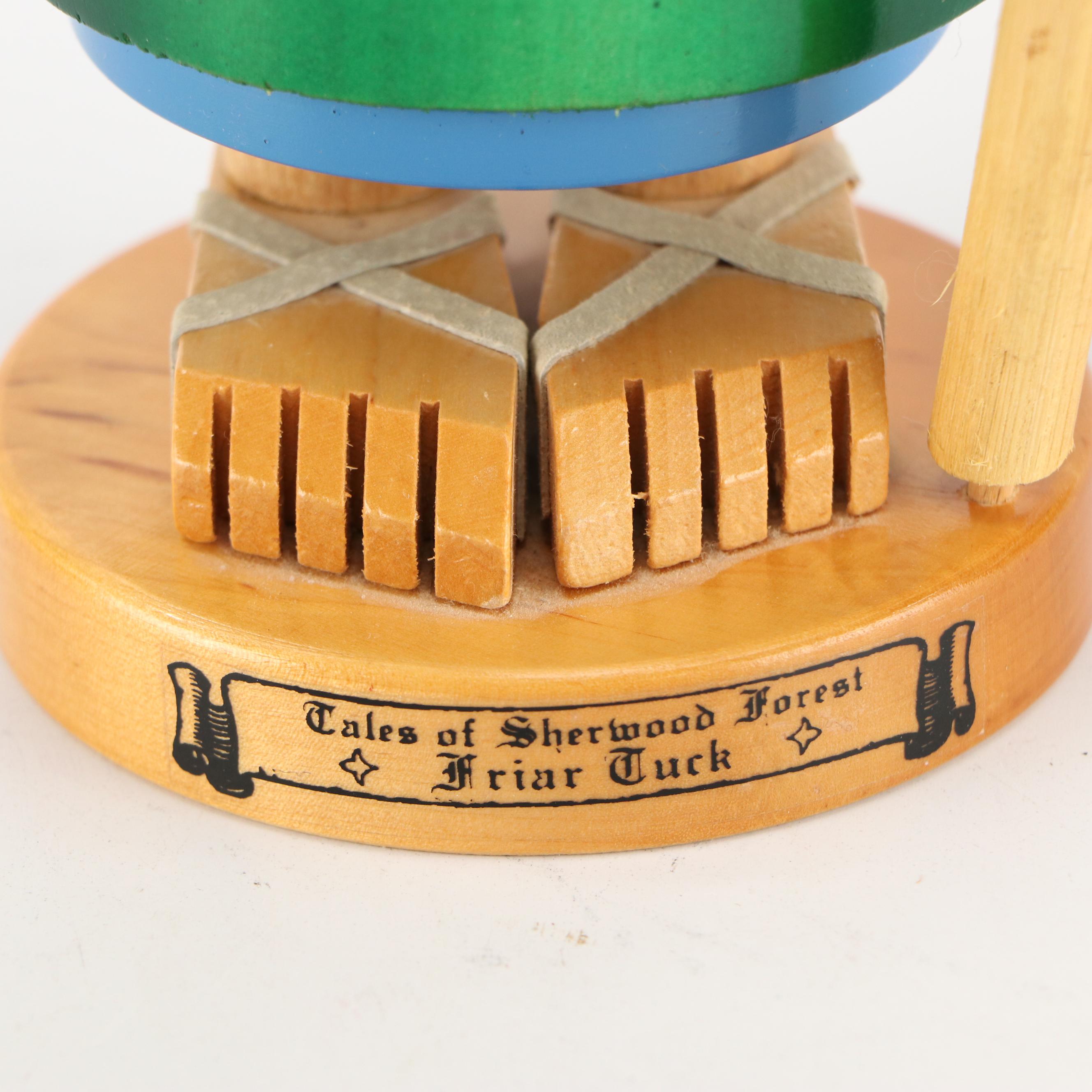 Steinbach Limited Edition "Friar Tuck" Handcrafted Wooden Nutcracker