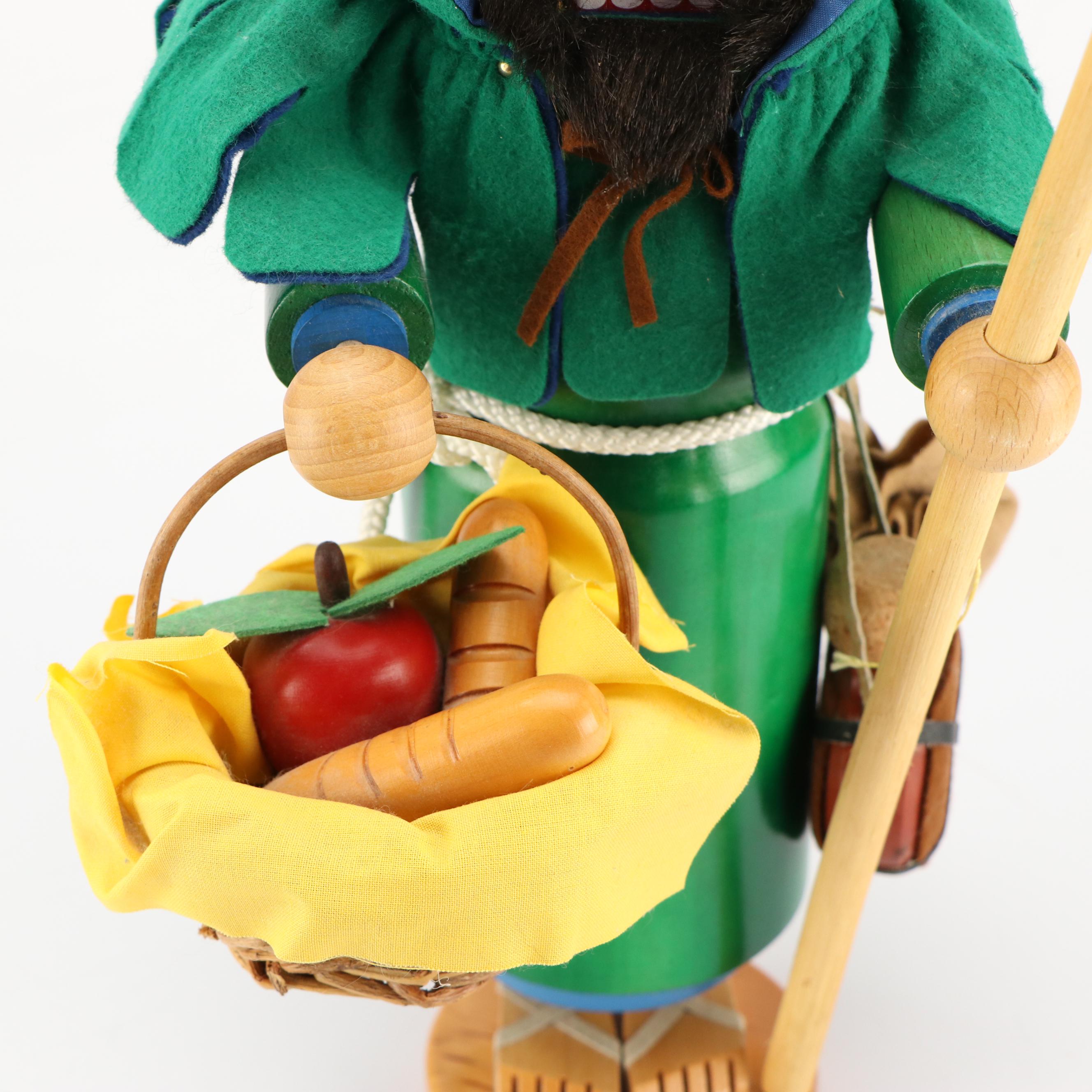 Steinbach Limited Edition "Friar Tuck" Handcrafted Wooden Nutcracker
