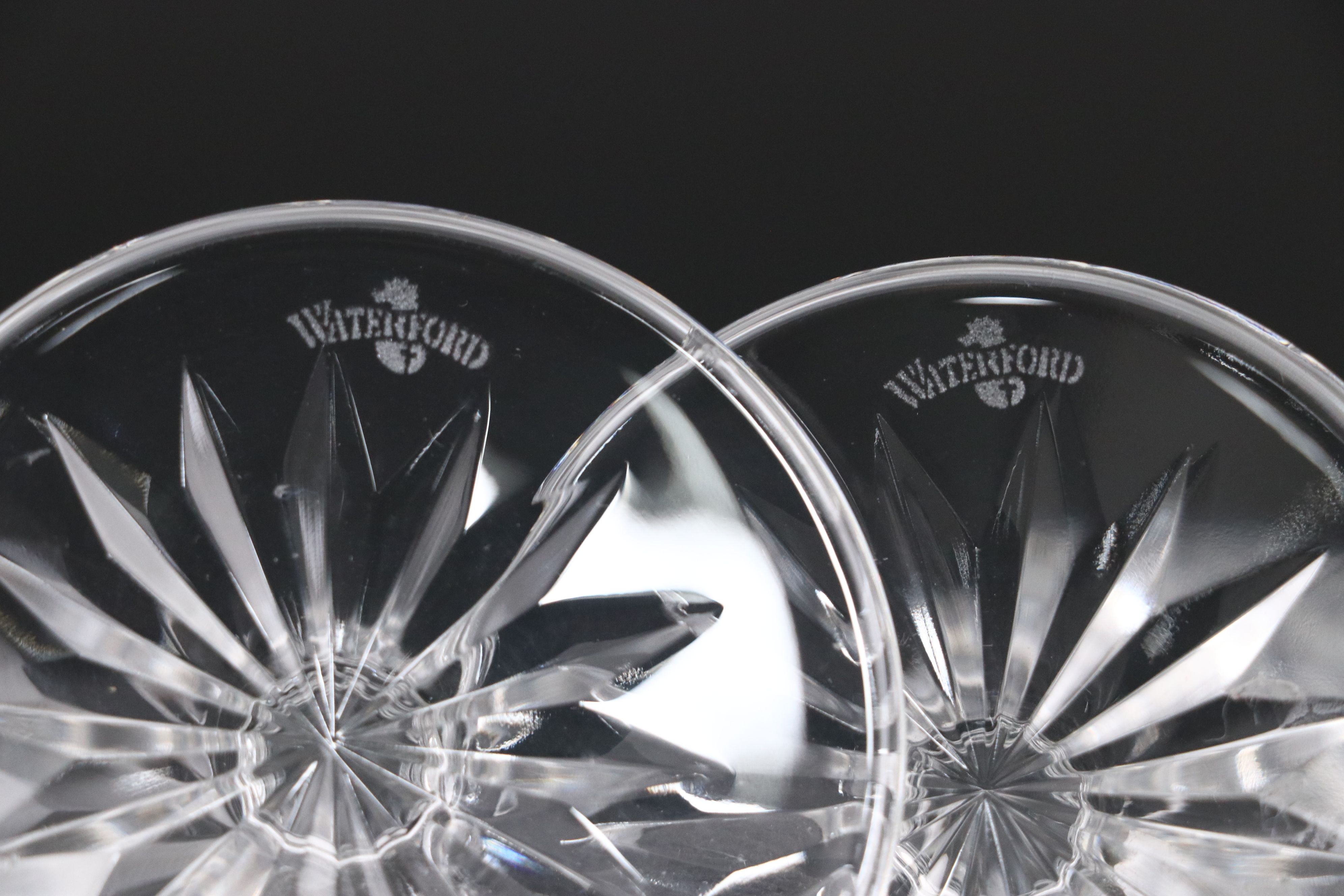 Waterford Crystal "Lismore" Claret Wine Glasses