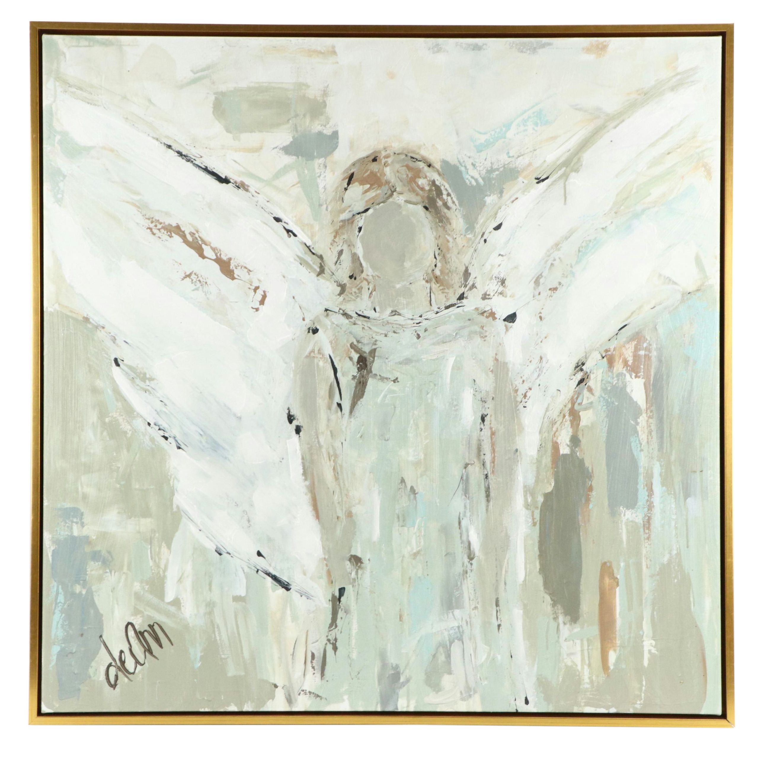 DeAnn Designs "Carry You" Abstract Expressionistic Acrylic Painting