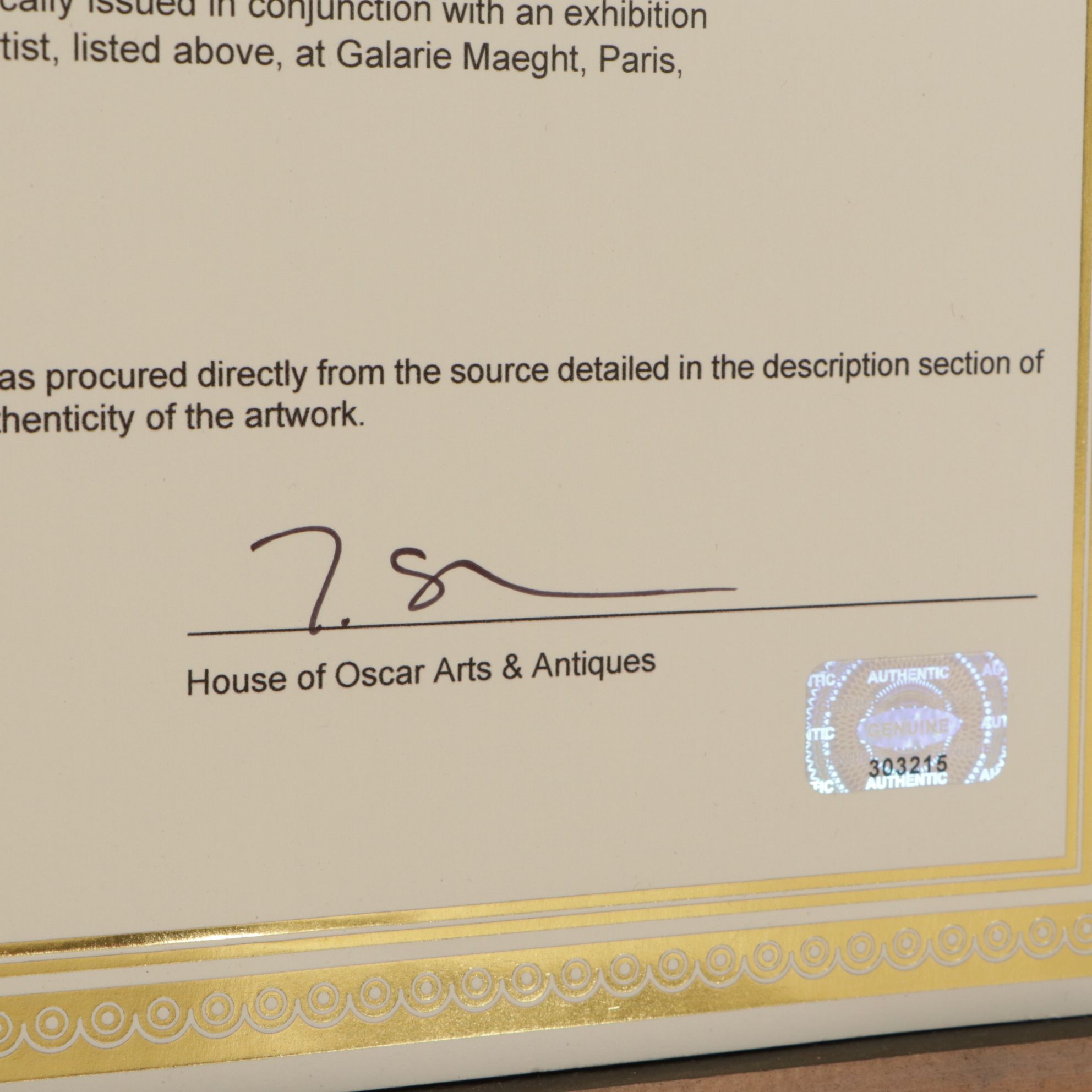 Alexander Calder Color Lithographs for "Derrière le Miroir" Cover, 1966