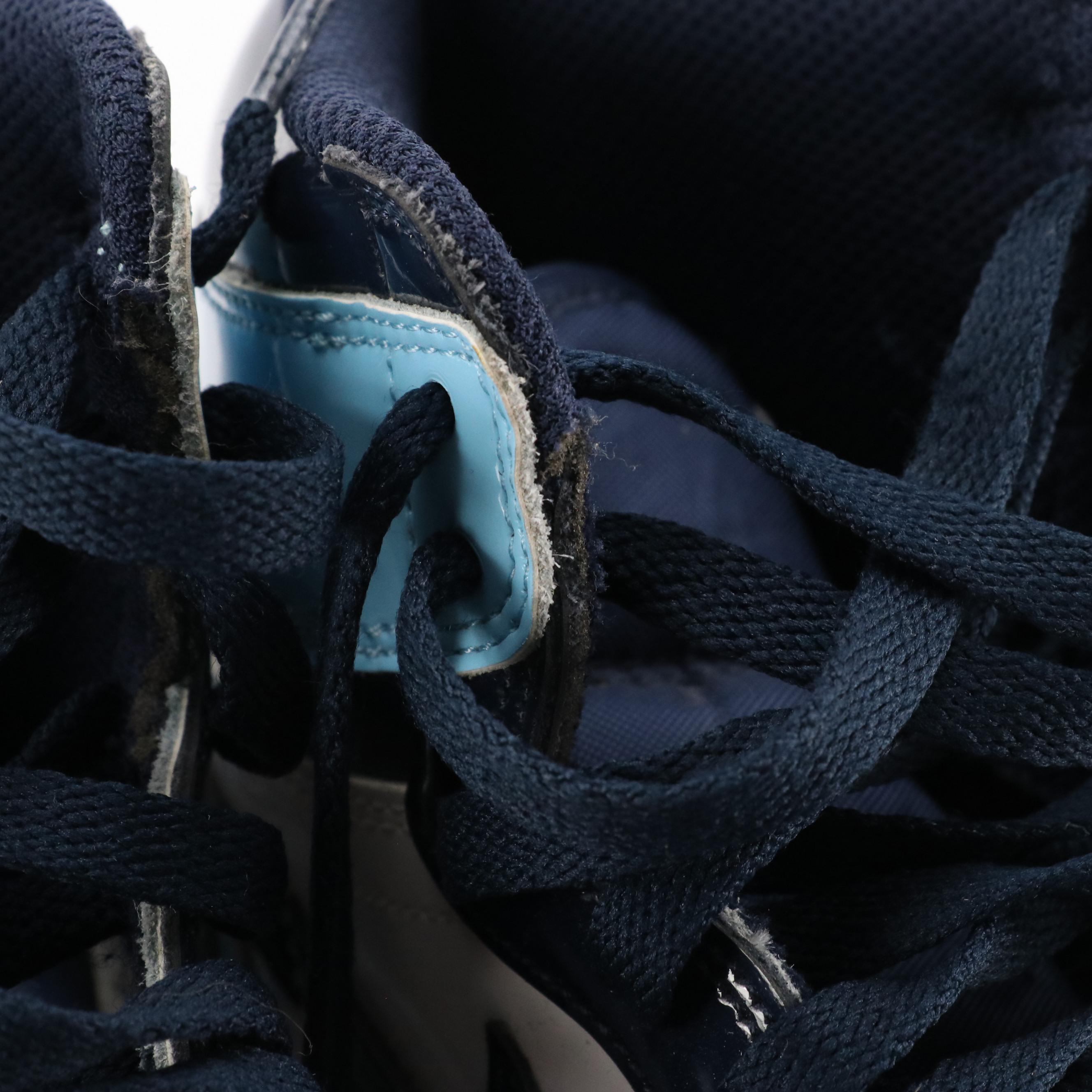 Nike Air Jordan 1 Retro High Top Sneakers in UNC "Blue Chill" Patent Leather