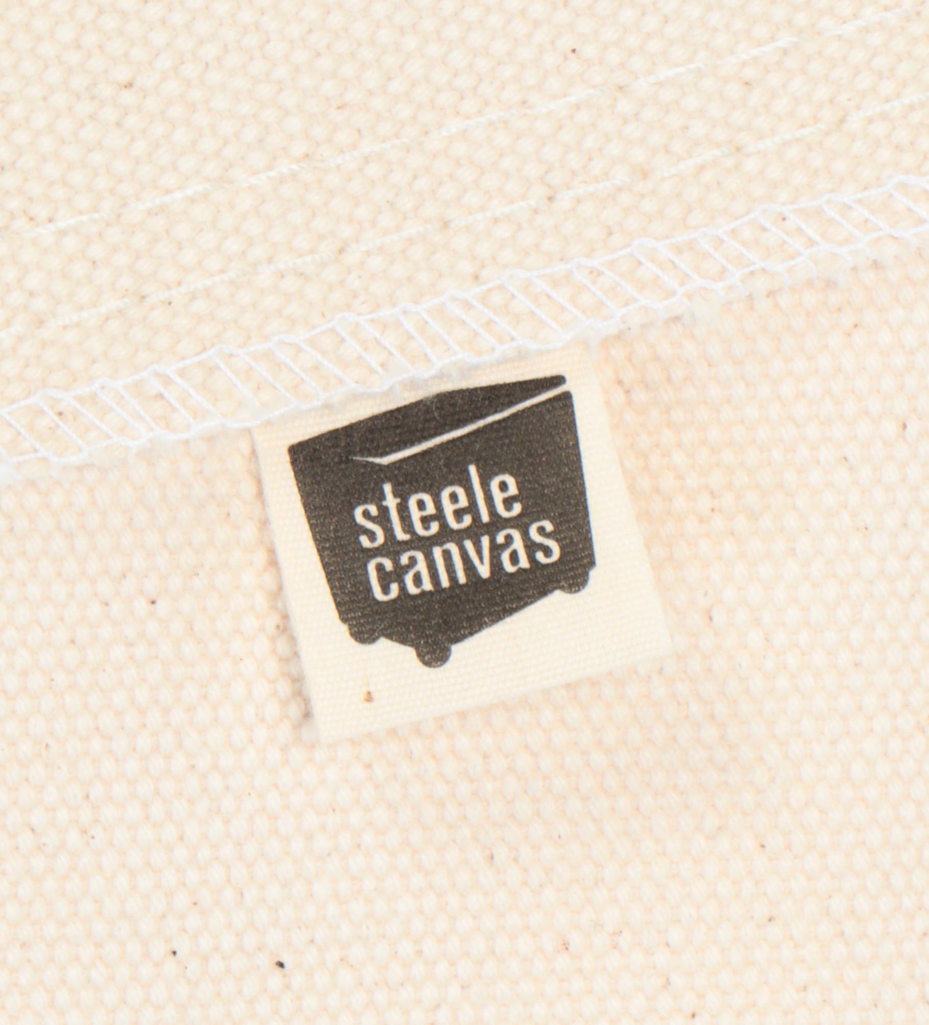 Industrial Style Steele Canvas Laundry Hamper Cart