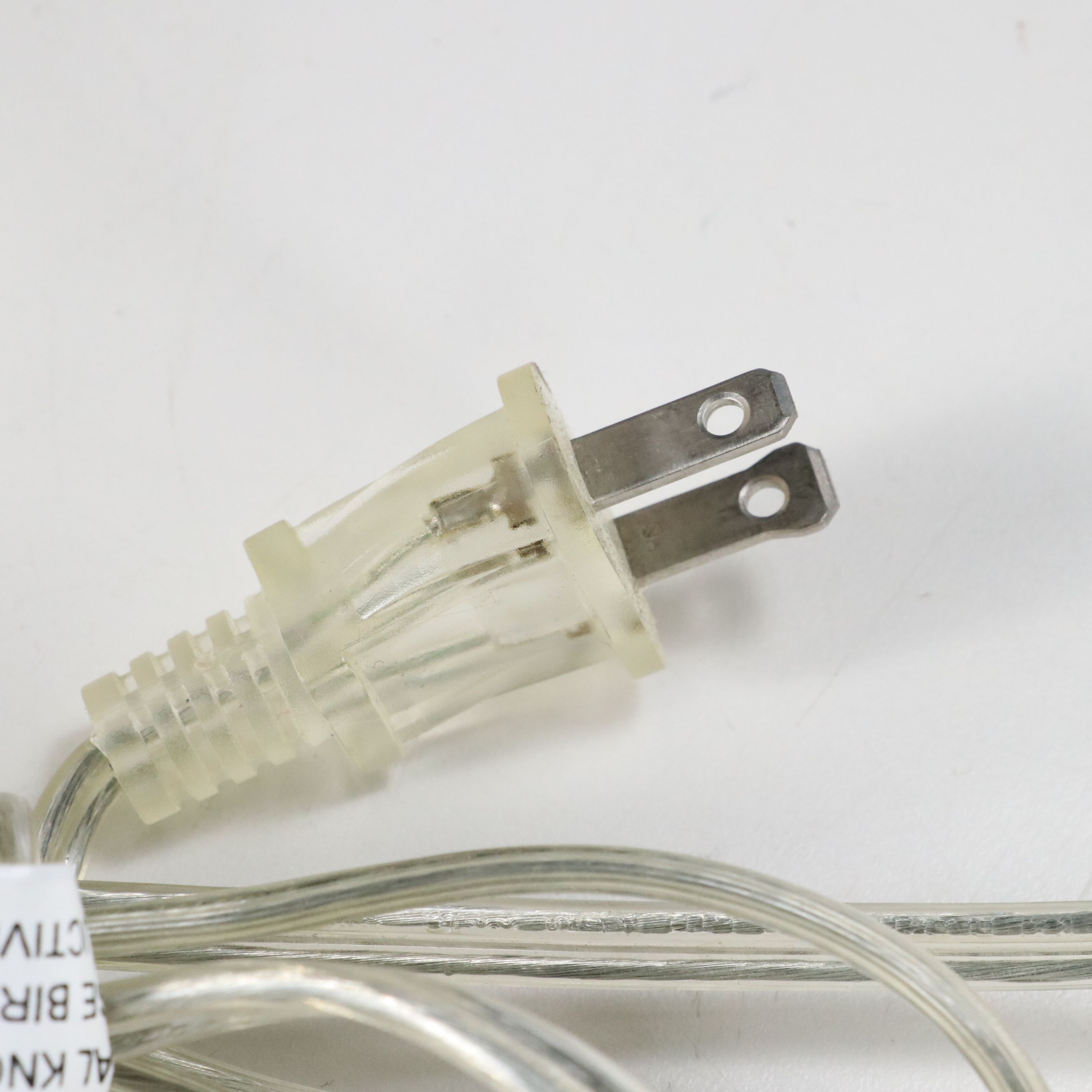 Mold Blown Smoky Glass Double Gourd Table Lamp with Linen Drum Shade