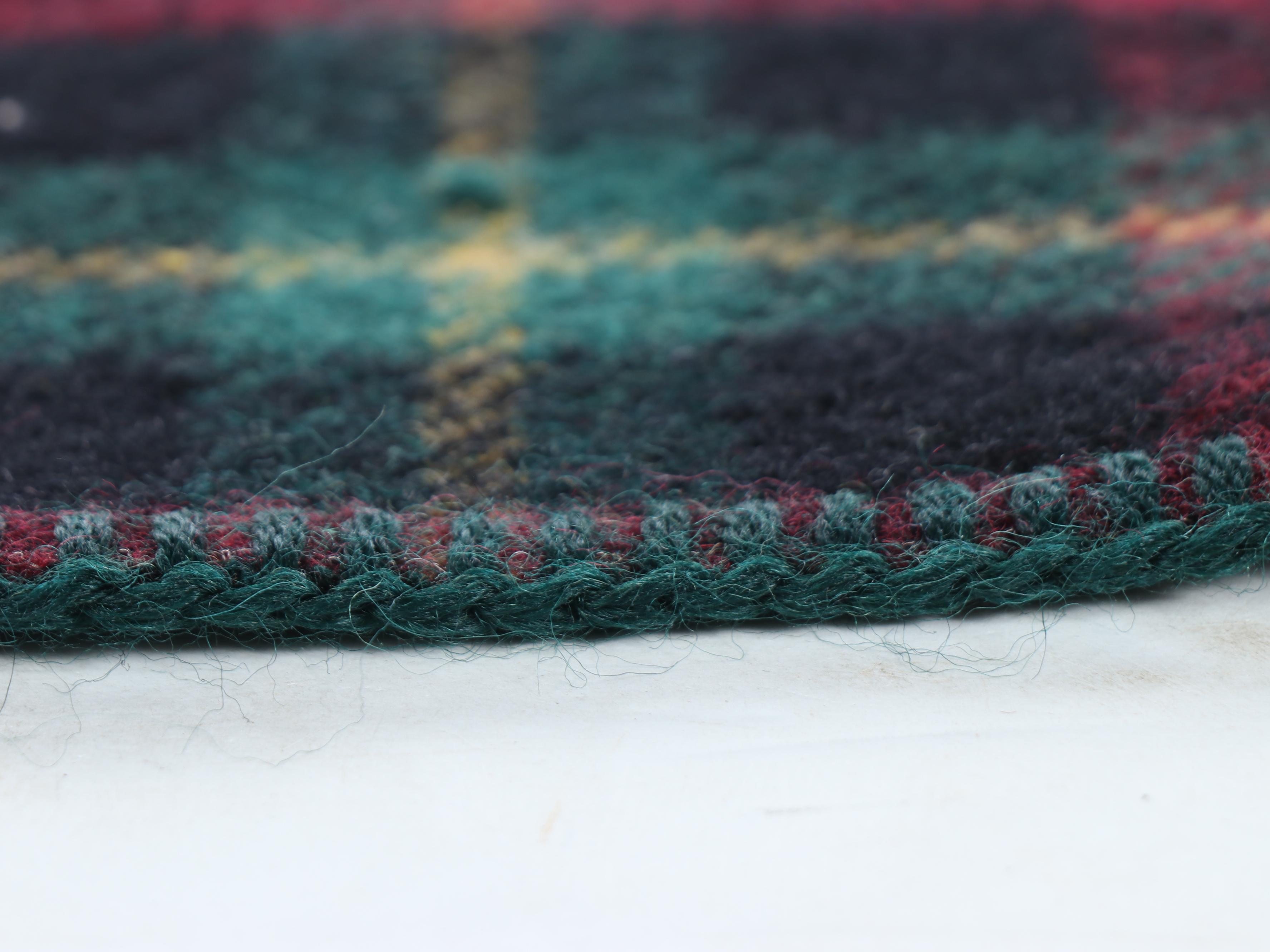 Ralph Lauren Plaid Wool Throw Blanket