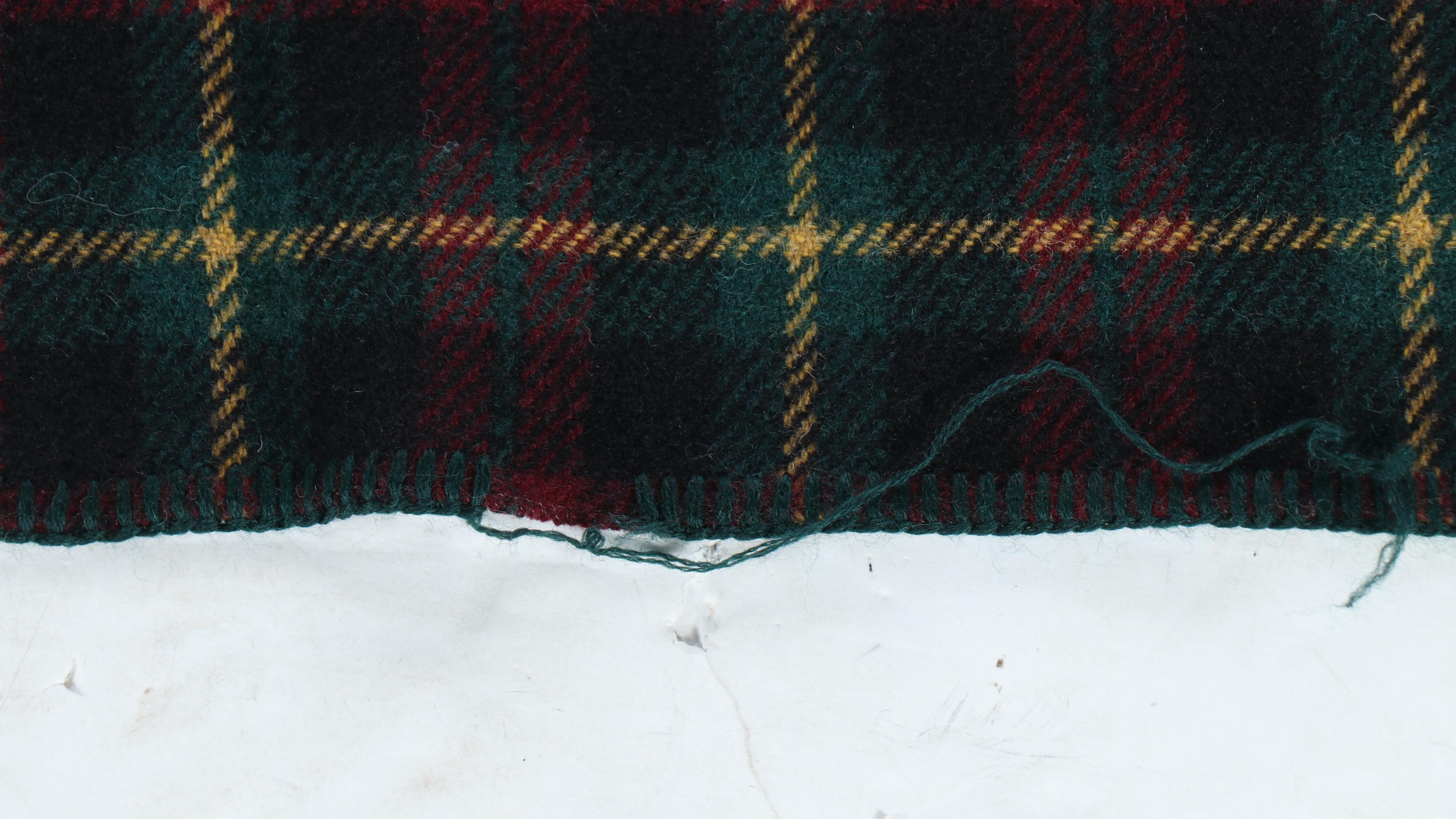 Ralph Lauren Plaid Wool Throw Blanket