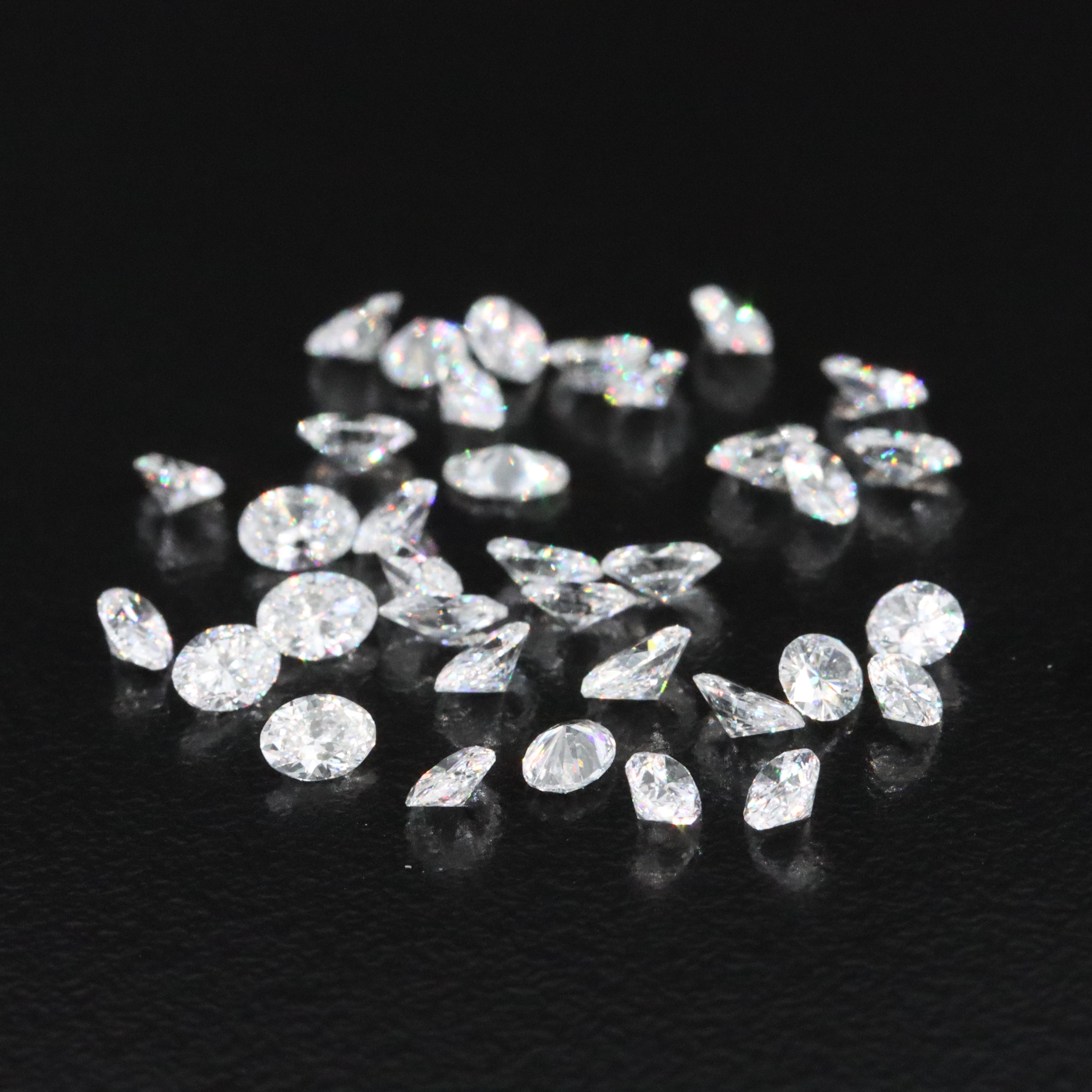 Loose 4.06 CTW Lab Grown Diamonds