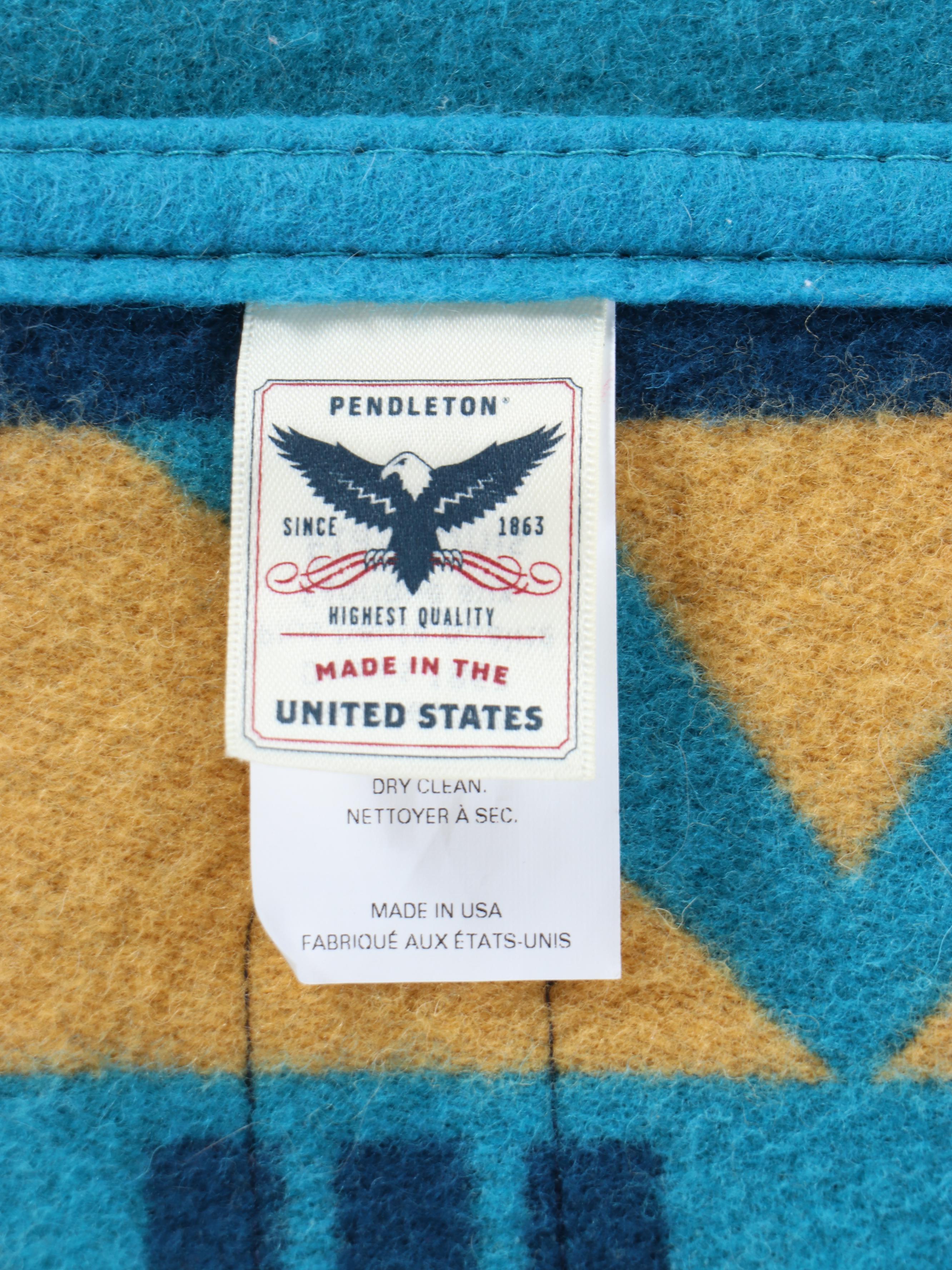 Pendleton Woolen Mills "Beaver State" Southwest Woolen Throw