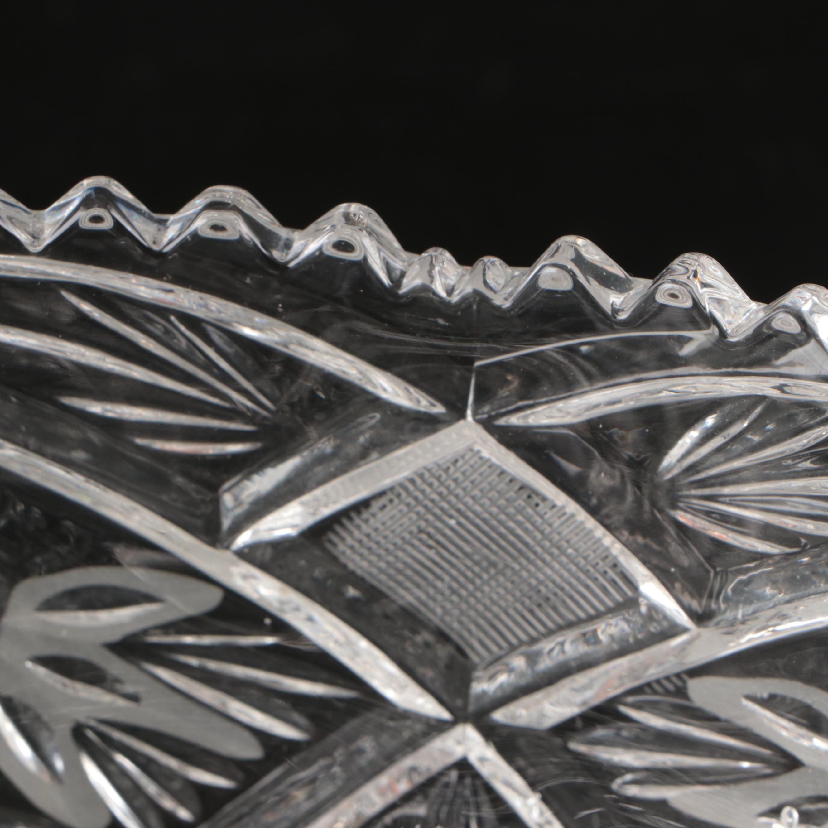 Anne Hutte German Crystal Bowls