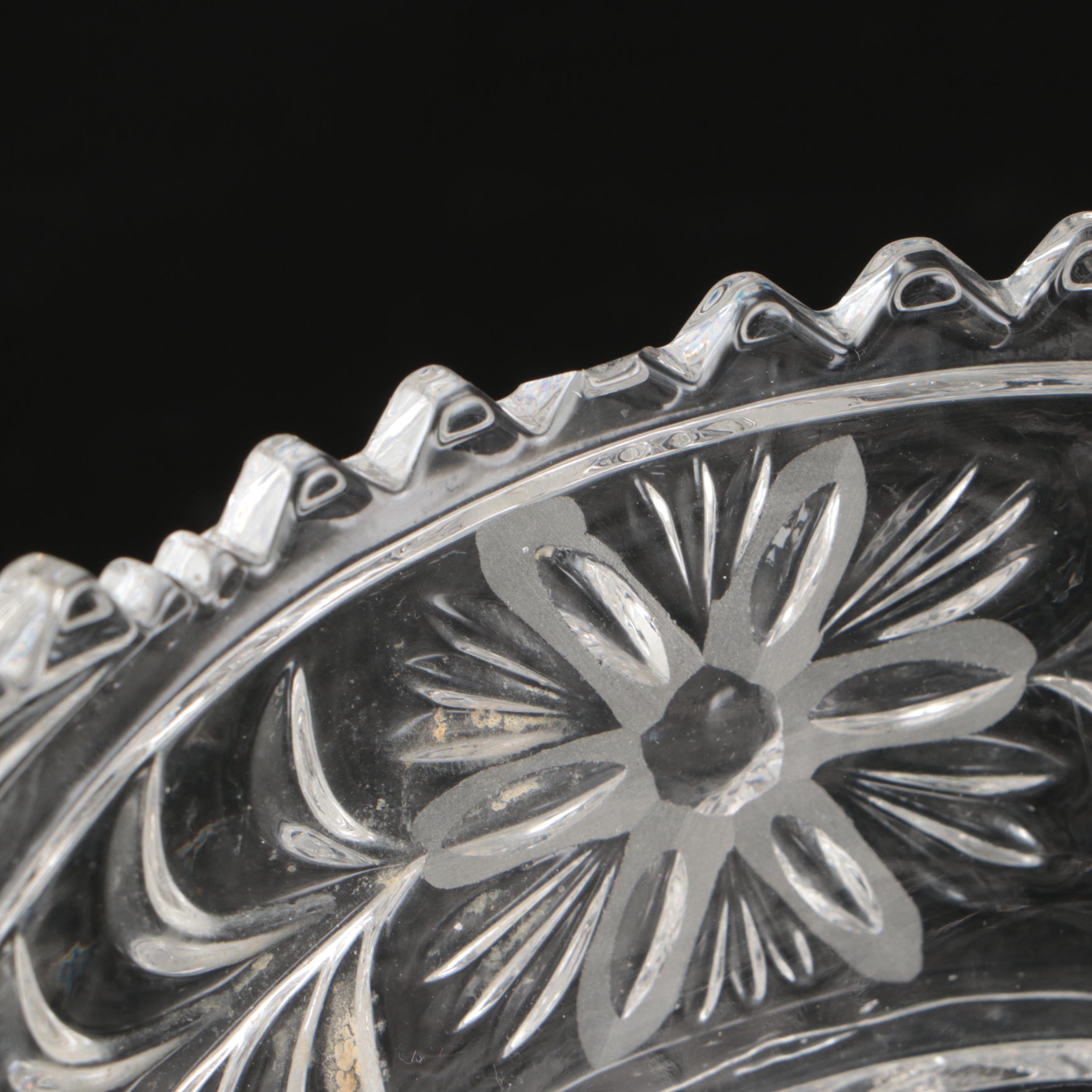 Anne Hutte German Crystal Bowls