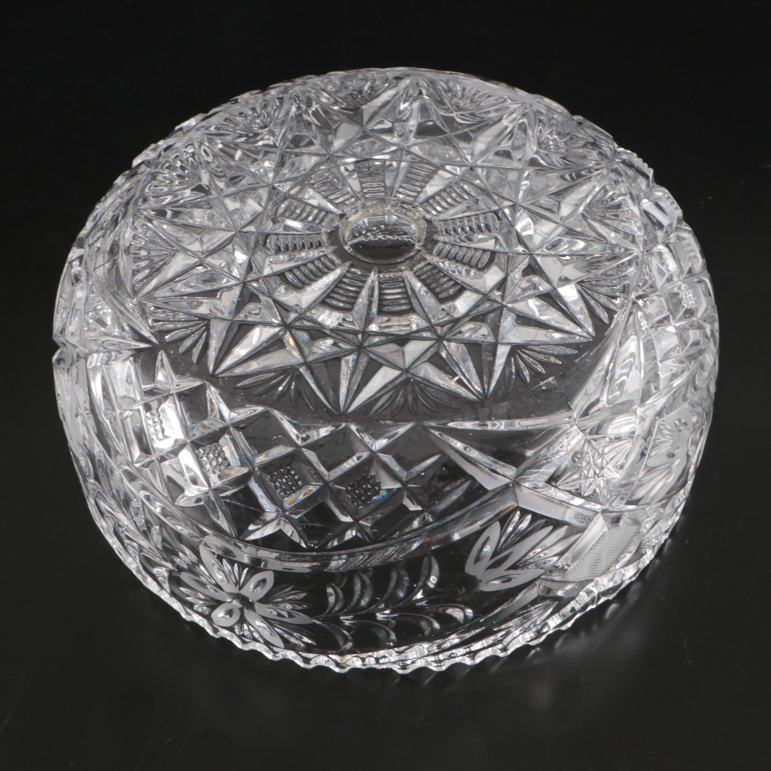 Anne Hutte German Crystal Bowls