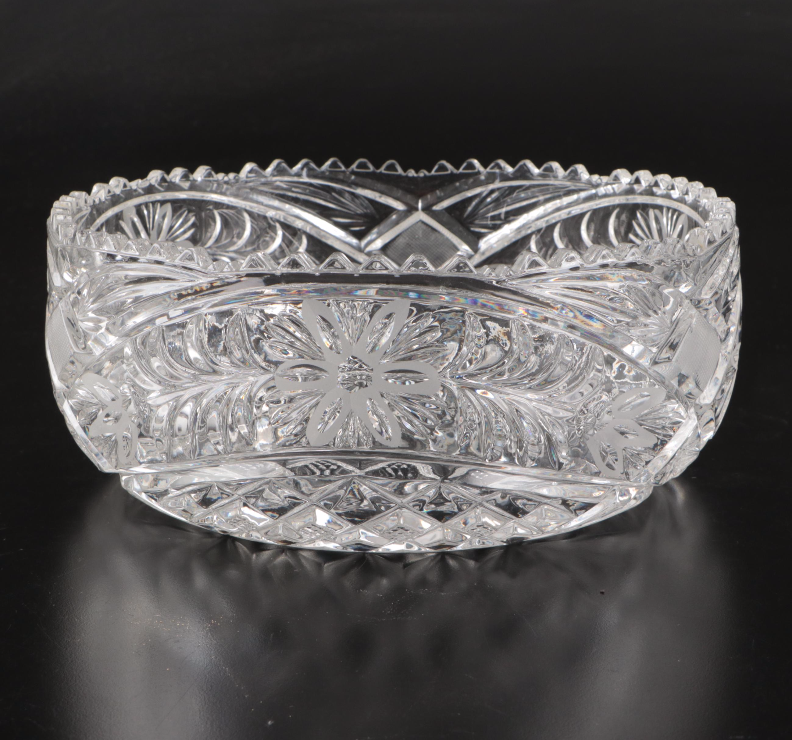 Anne Hutte German Crystal Bowls