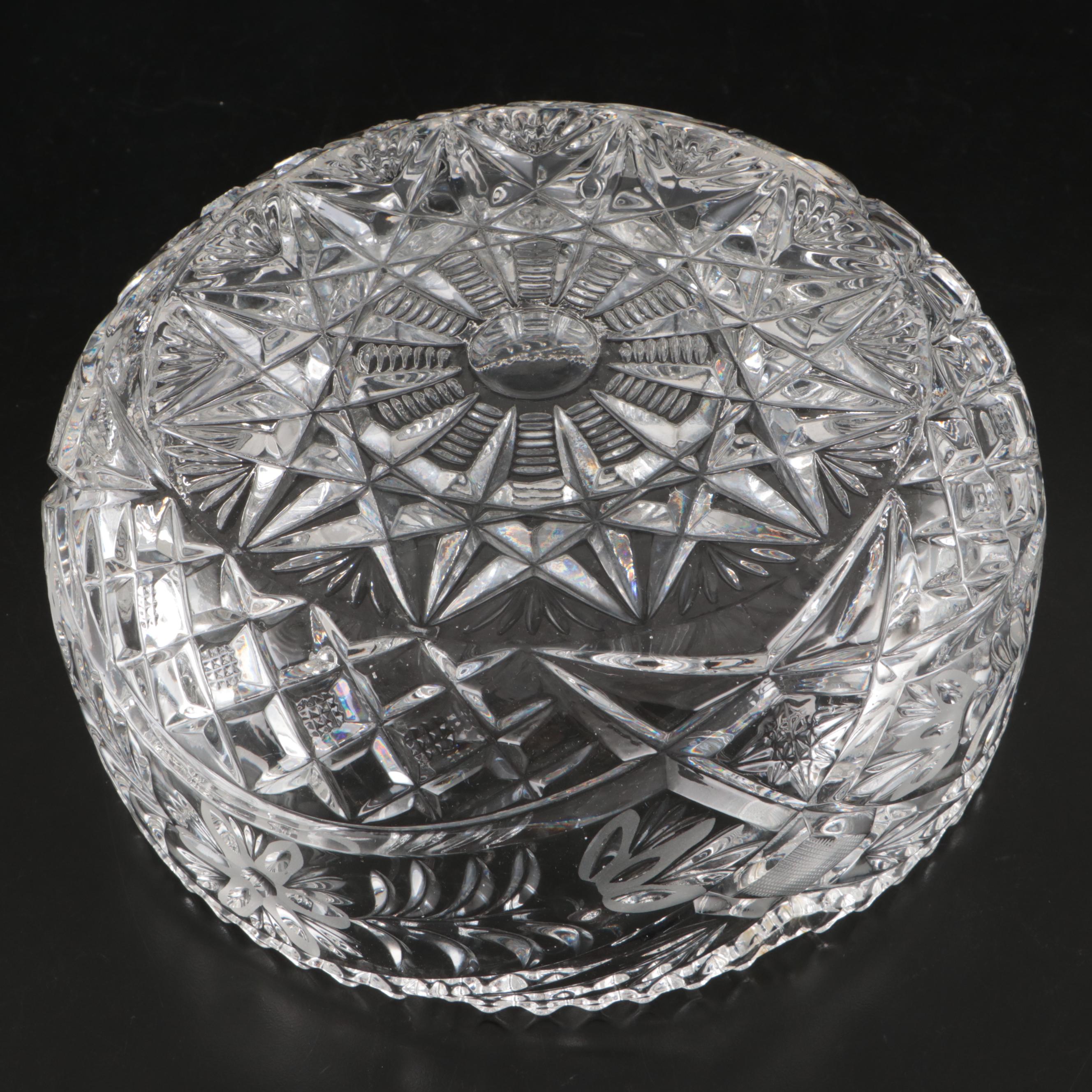 Anne Hutte German Crystal Bowls