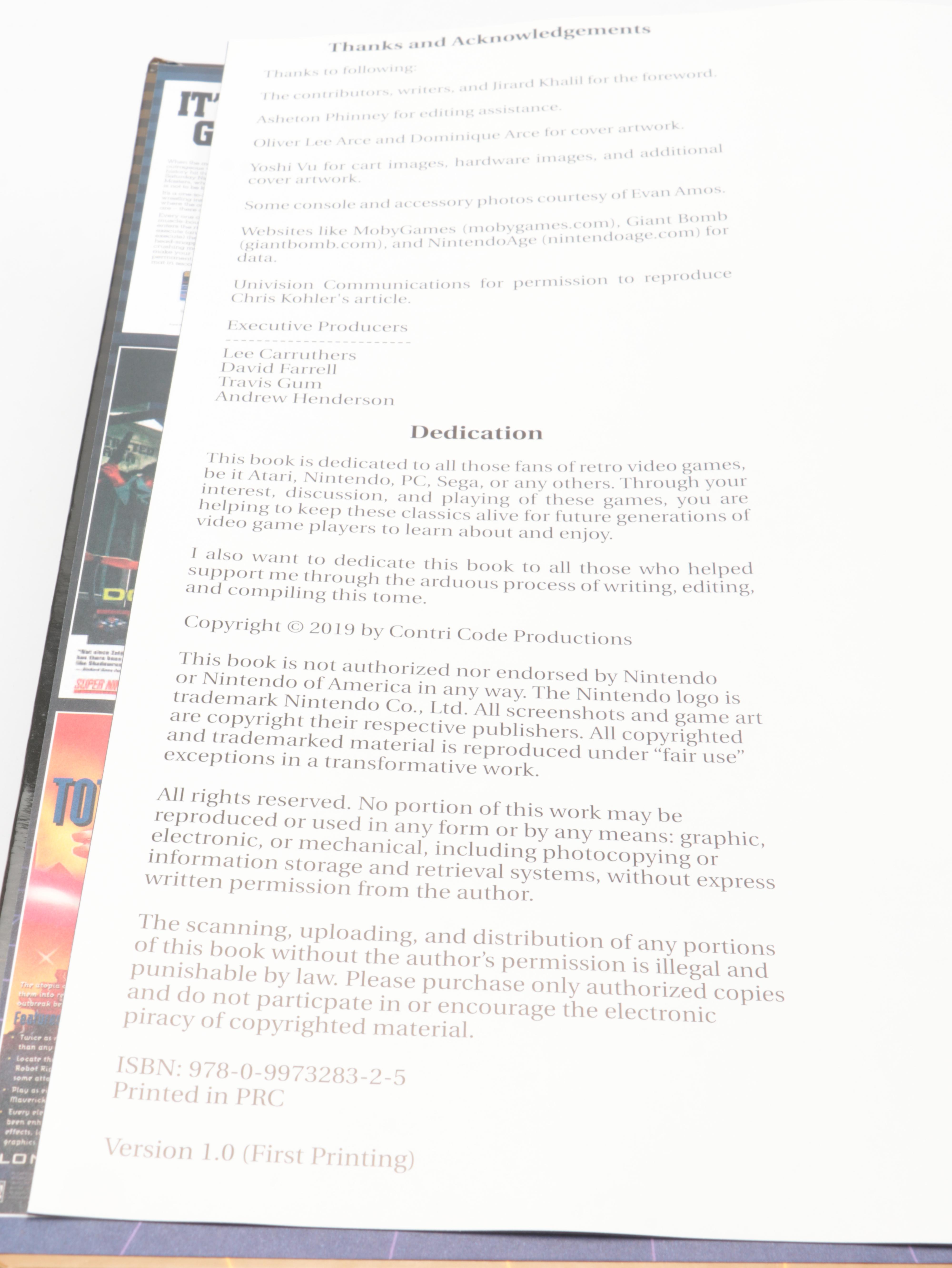 First Printings "Ultimate Nintendo: Guide to the SNES Library" by Pat Contri