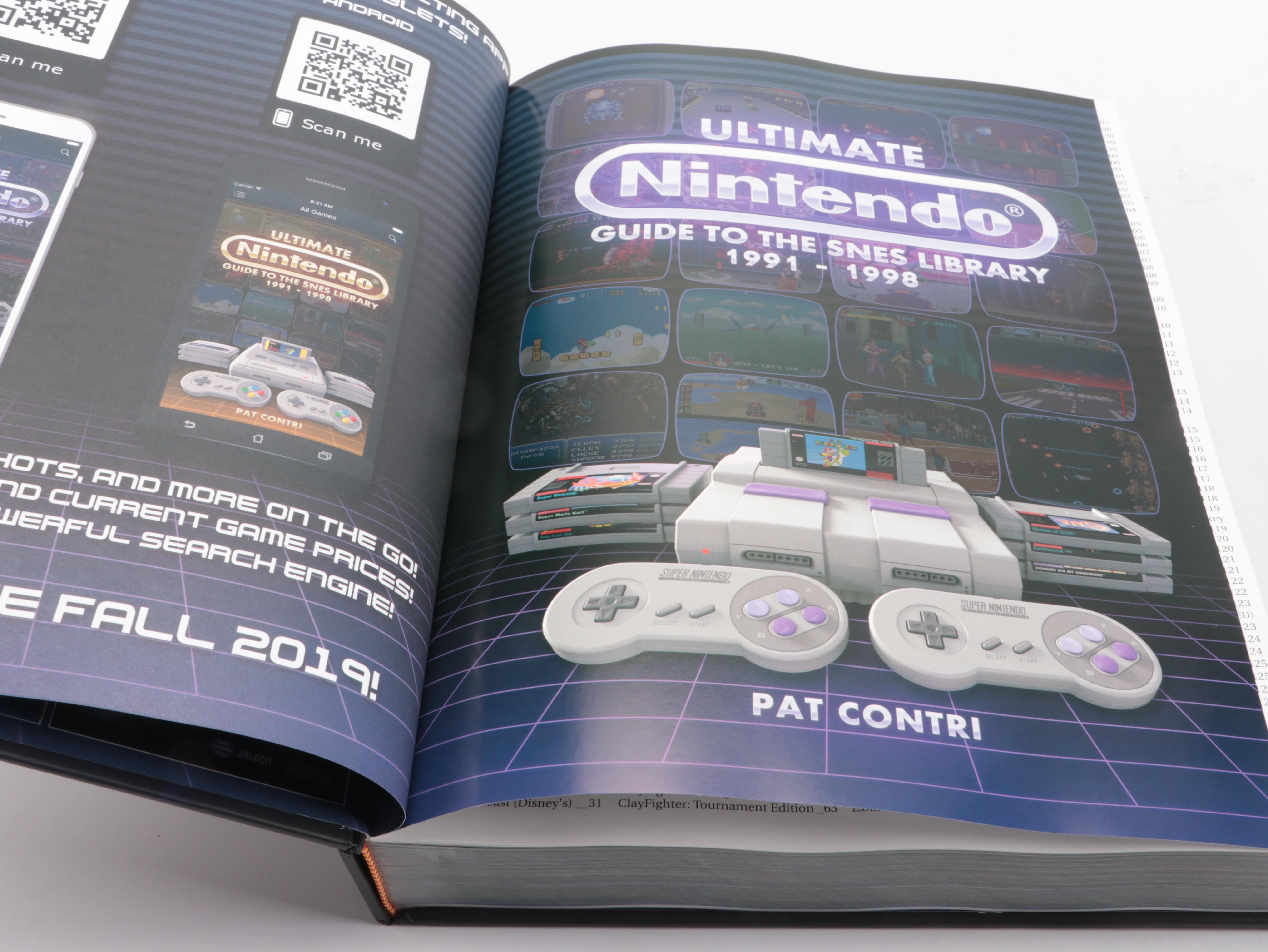 First Printings "Ultimate Nintendo: Guide to the SNES Library" by Pat Contri