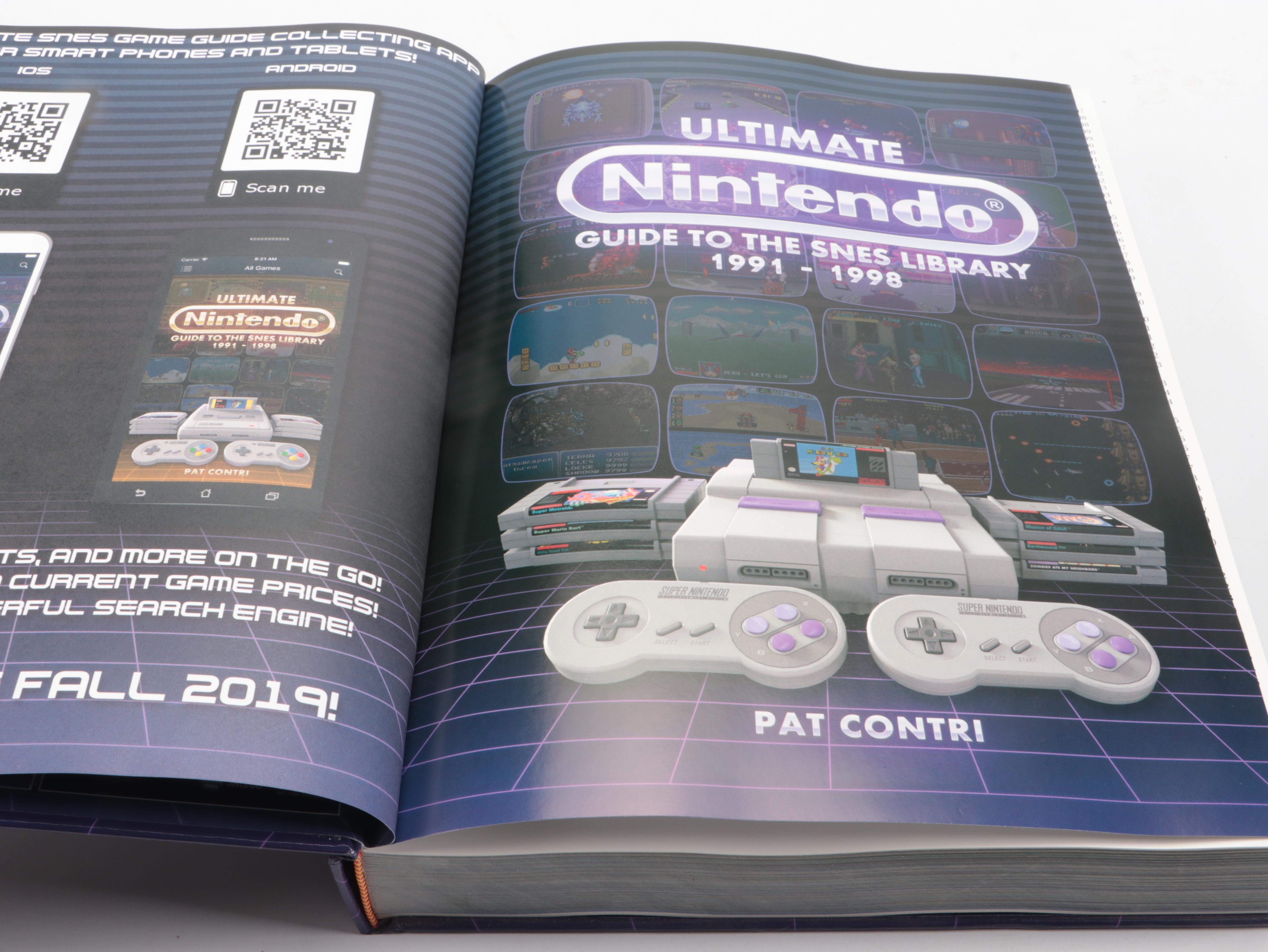 First Printings "Ultimate Nintendo: Guide to the SNES Library" by Pat Contri