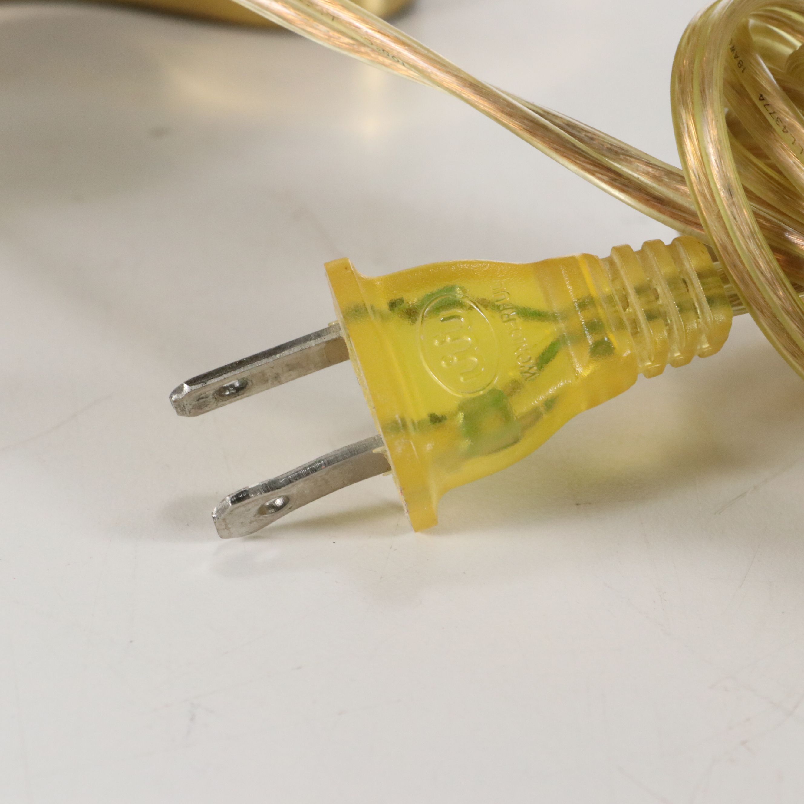 Neoclassical Style Lacquered Brass Bouillotte Table Lamps with Black Paper Shade