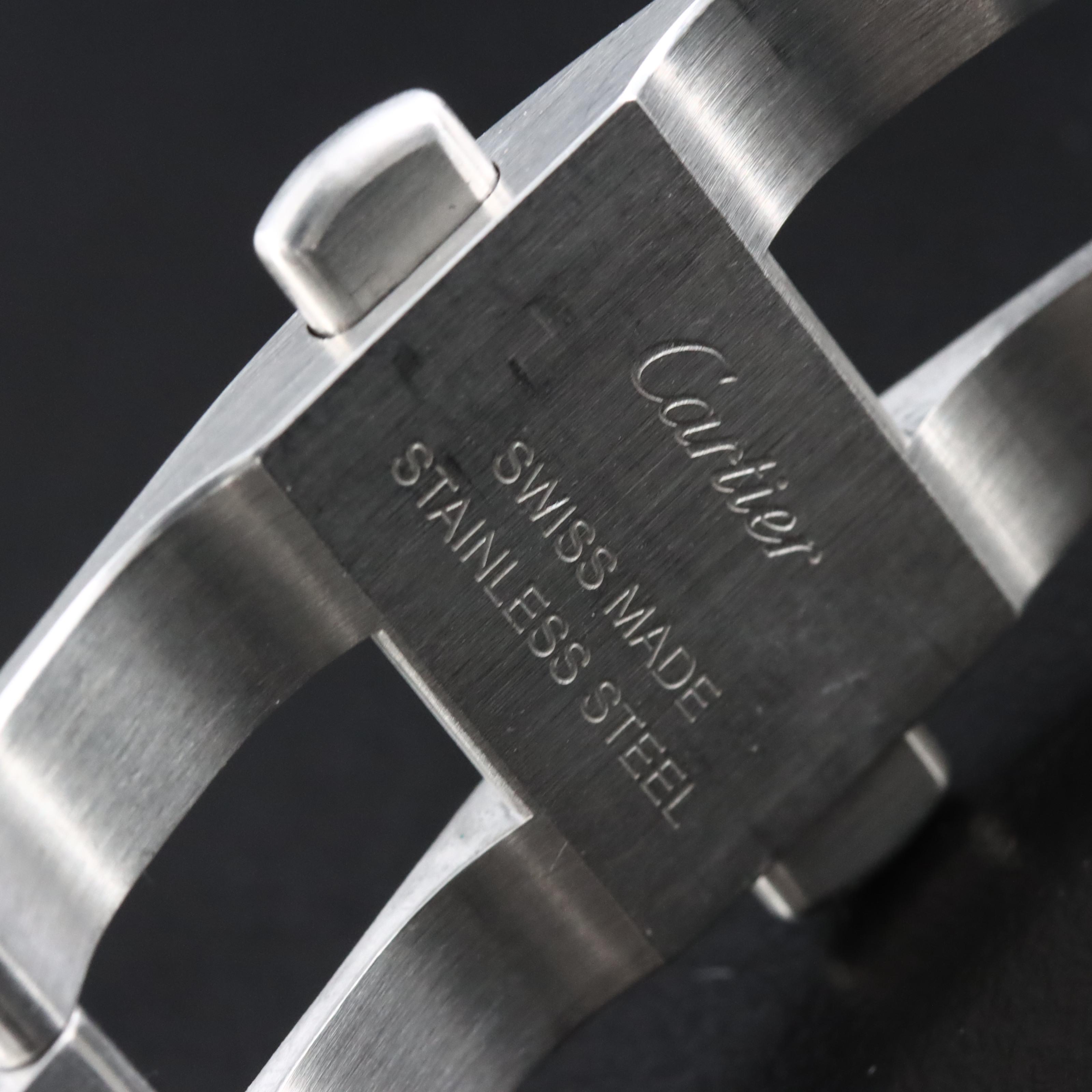 Cartier Ballon Bleu 3001 Silver 42mm Steel Automatic Watch