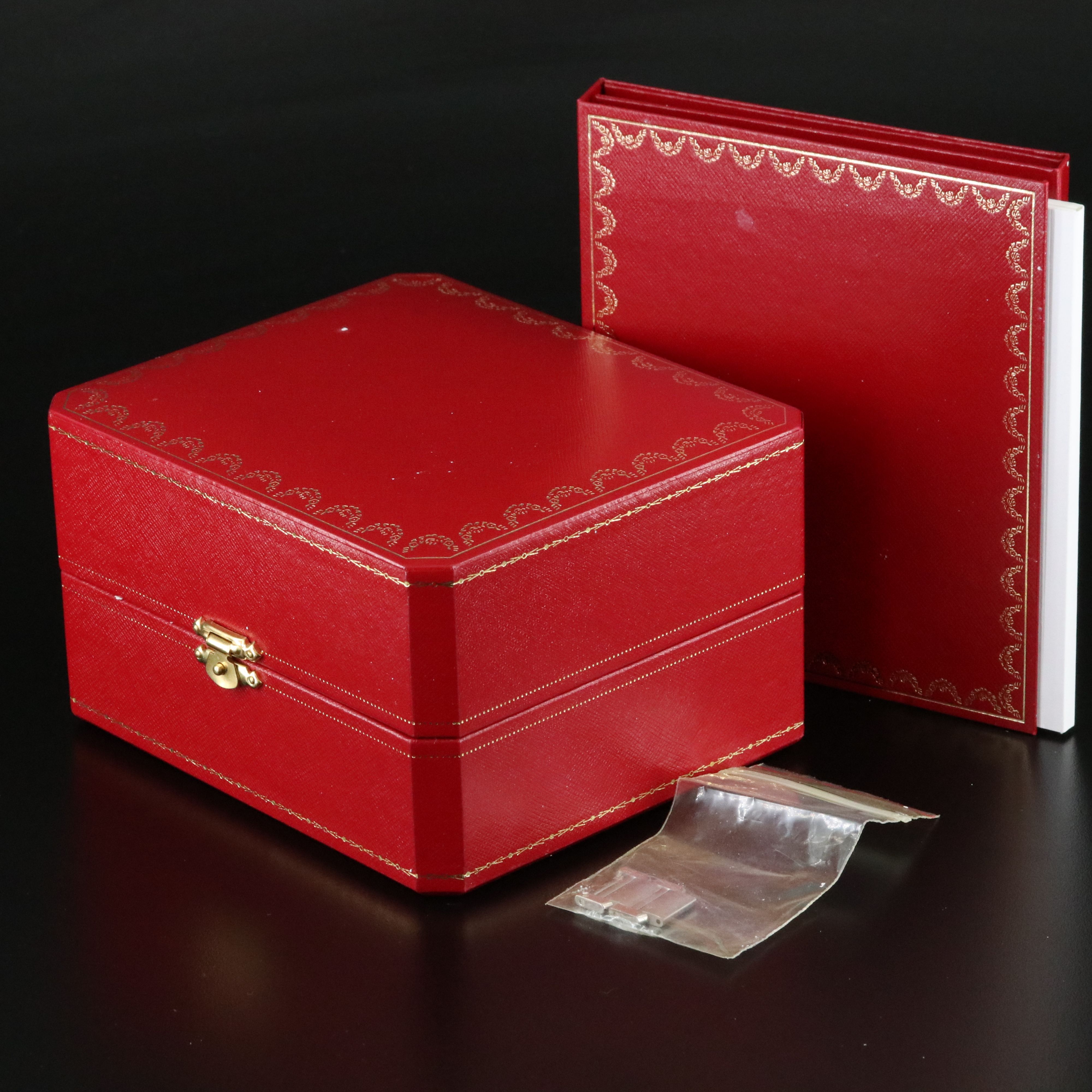 Cartier Tank Francaise Roman Numeral Silver Dial 28mm Steel Automatic Watch 2302