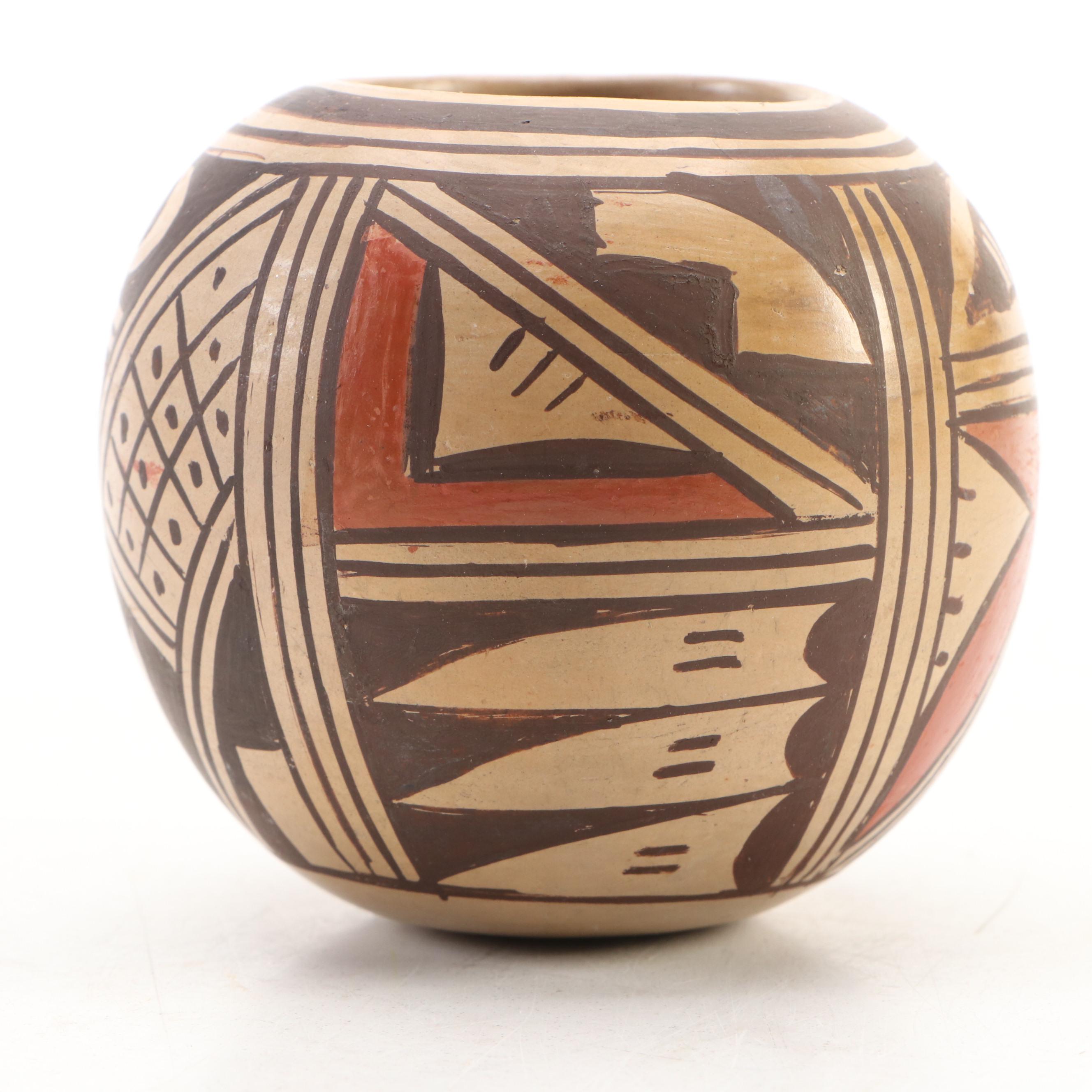Southwestern Style Art Pottery Vessel