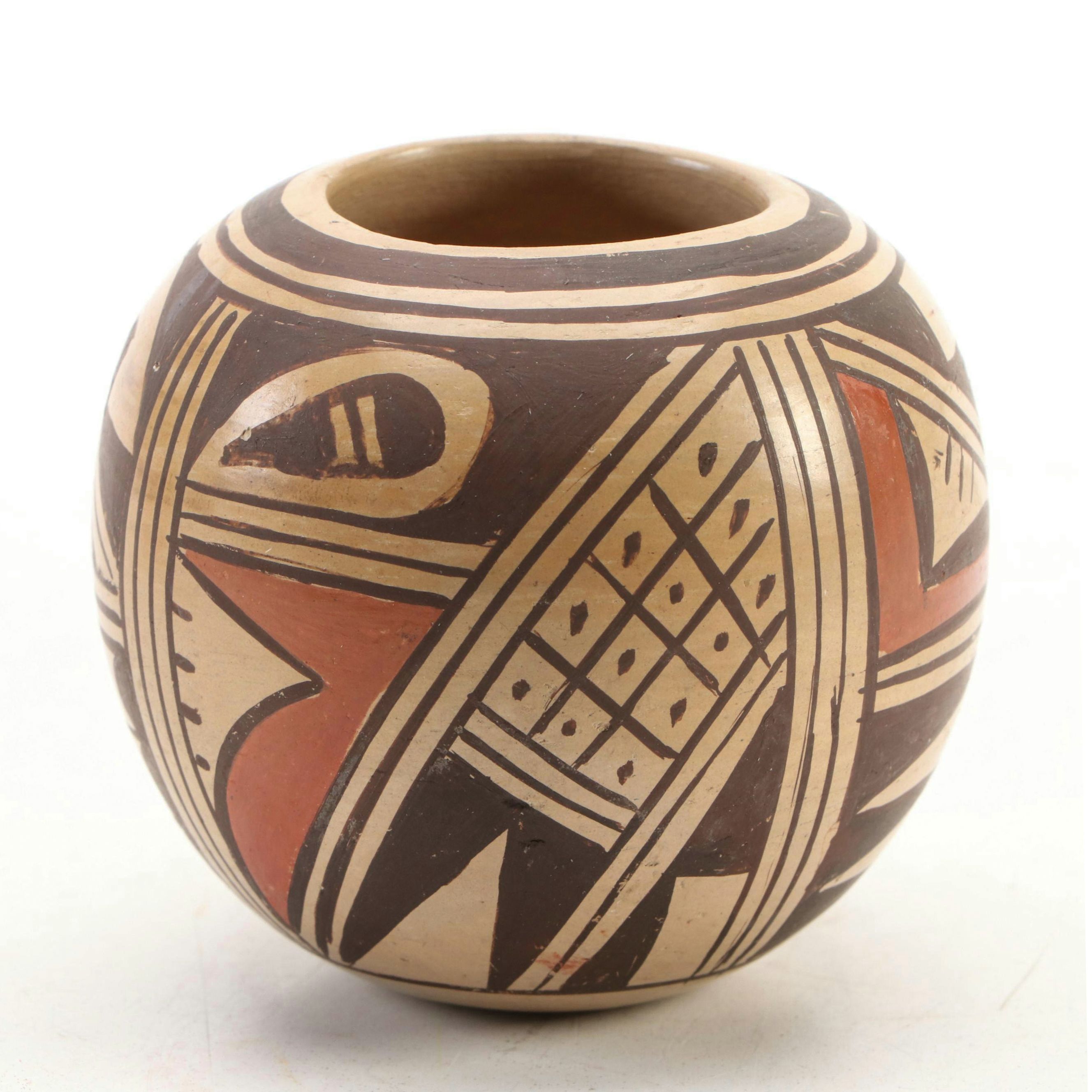 Southwestern Style Art Pottery Vessel